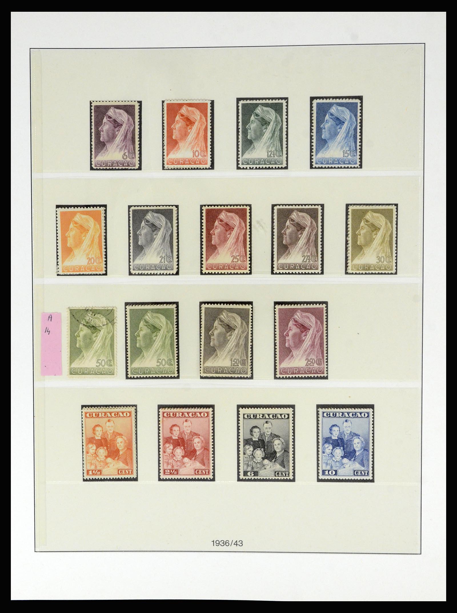 36830 023 - Postzegelverzameling 36830 Curaçao en Nederlandse Antillen 1873-1995.