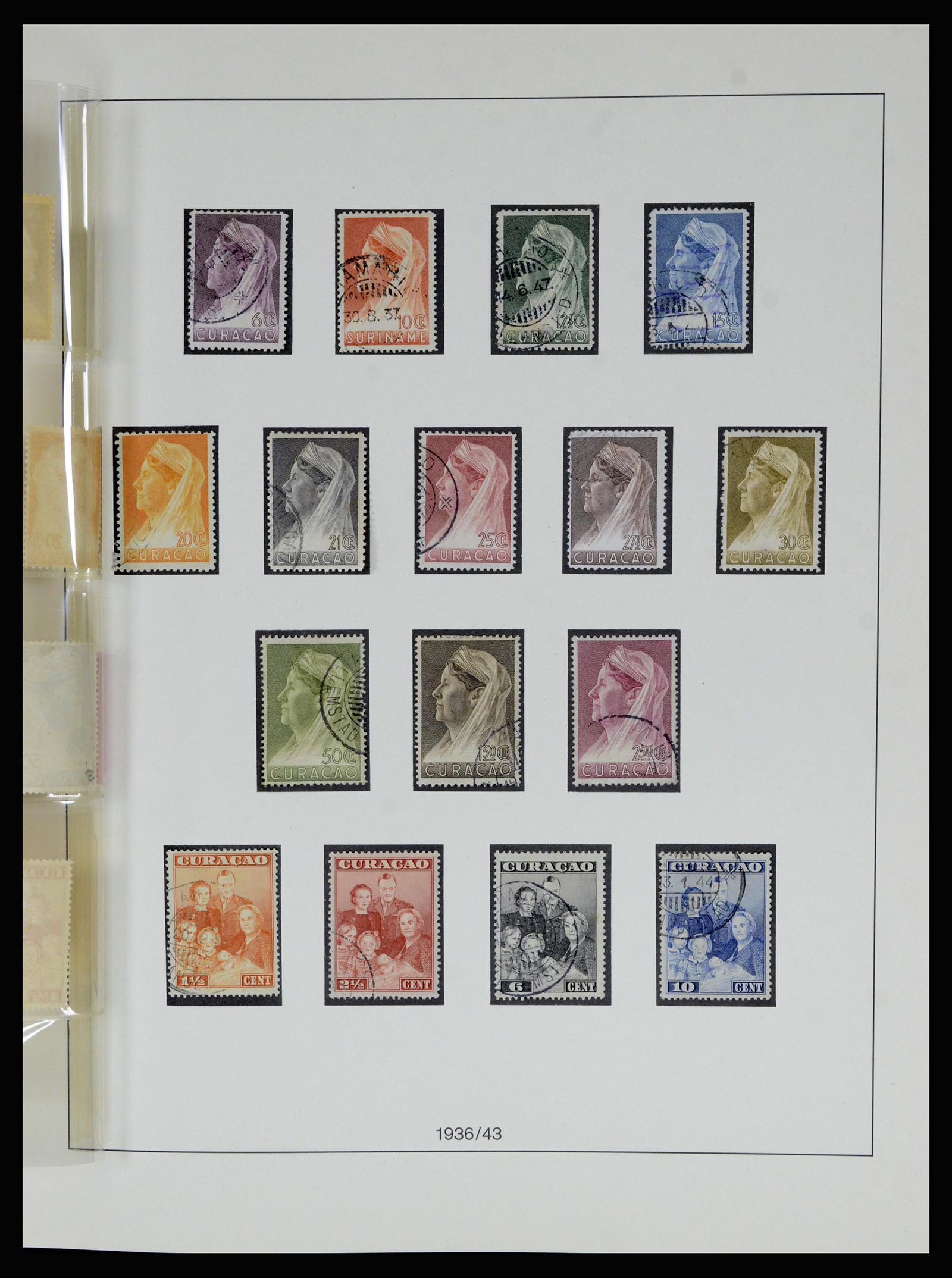 36830 024 - Postzegelverzameling 36830 Curaçao en Nederlandse Antillen 1873-1995.