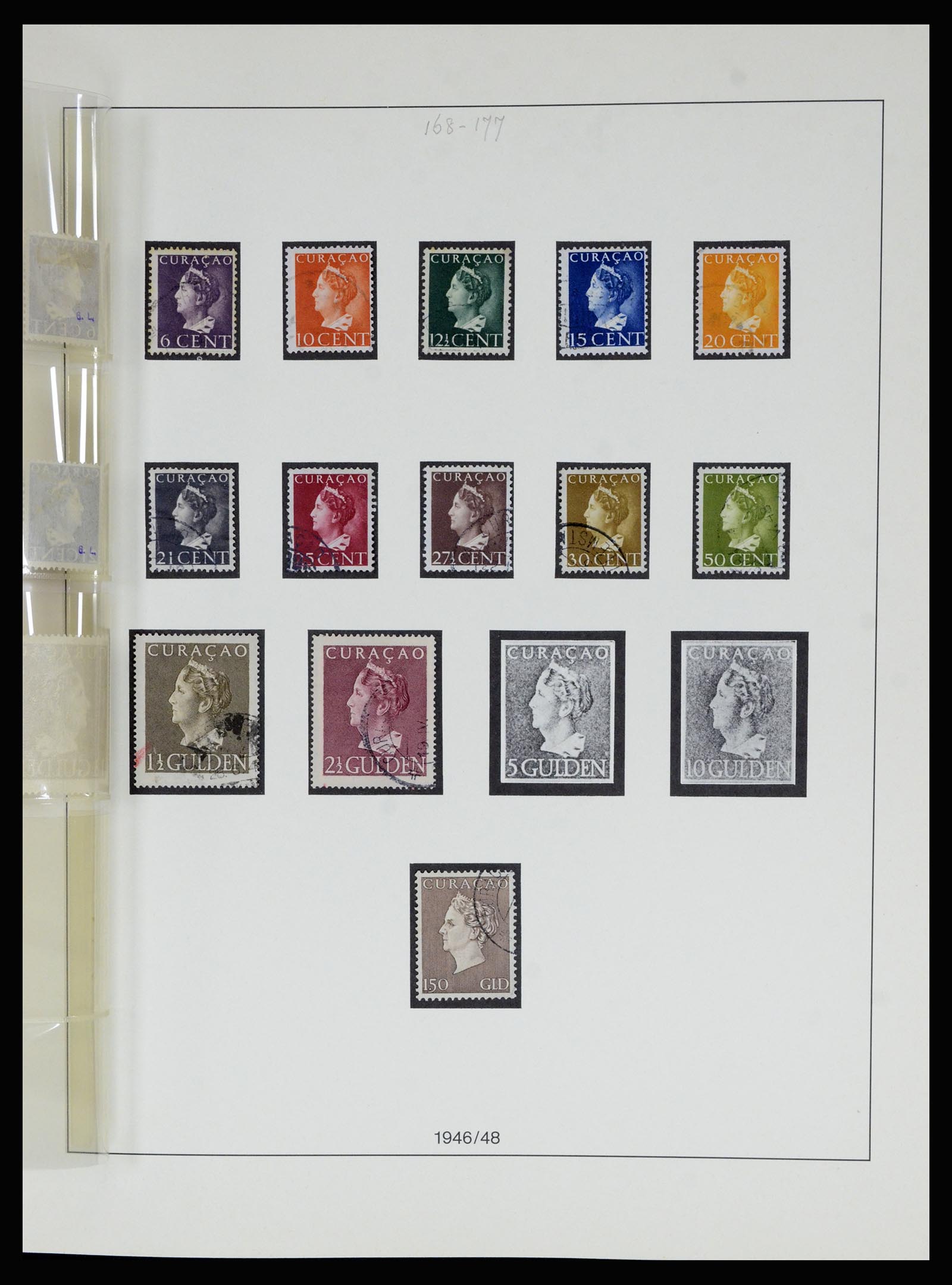 36830 028 - Postzegelverzameling 36830 Curaçao en Nederlandse Antillen 1873-1995.