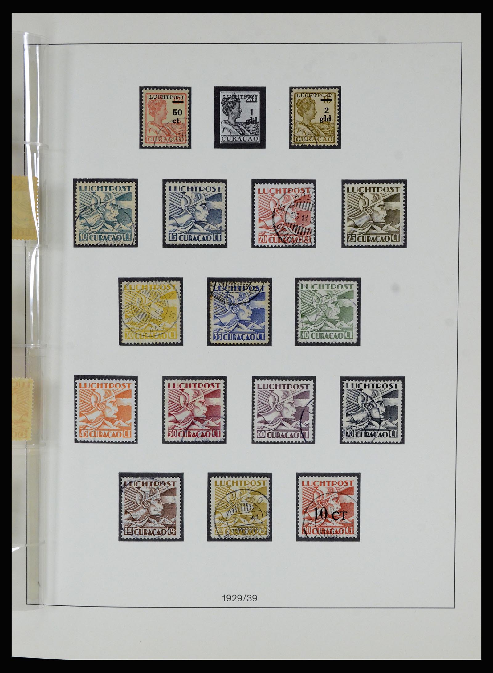 36830 032 - Postzegelverzameling 36830 Curaçao en Nederlandse Antillen 1873-1995.
