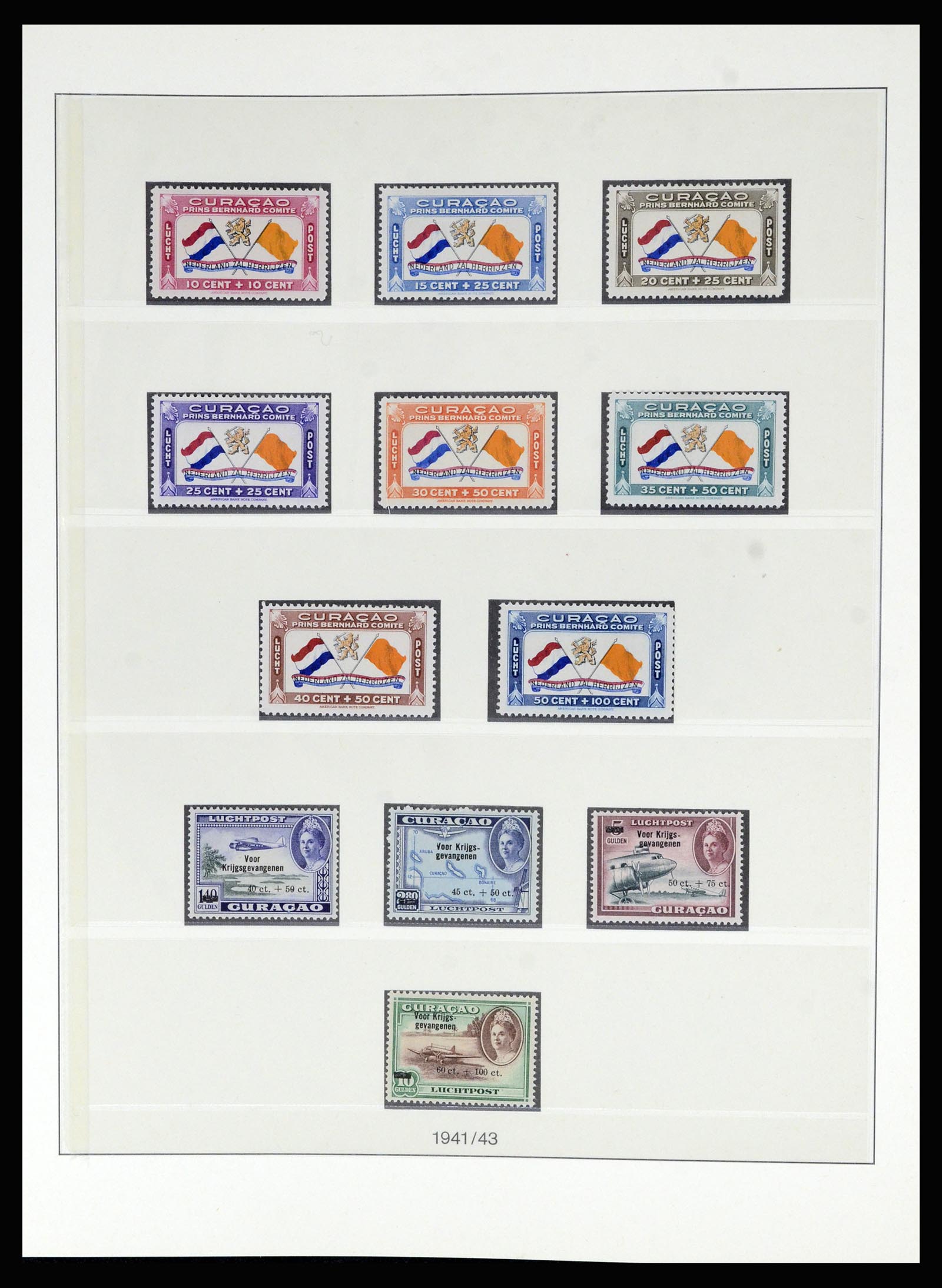 36830 033 - Postzegelverzameling 36830 Curaçao en Nederlandse Antillen 1873-1995.