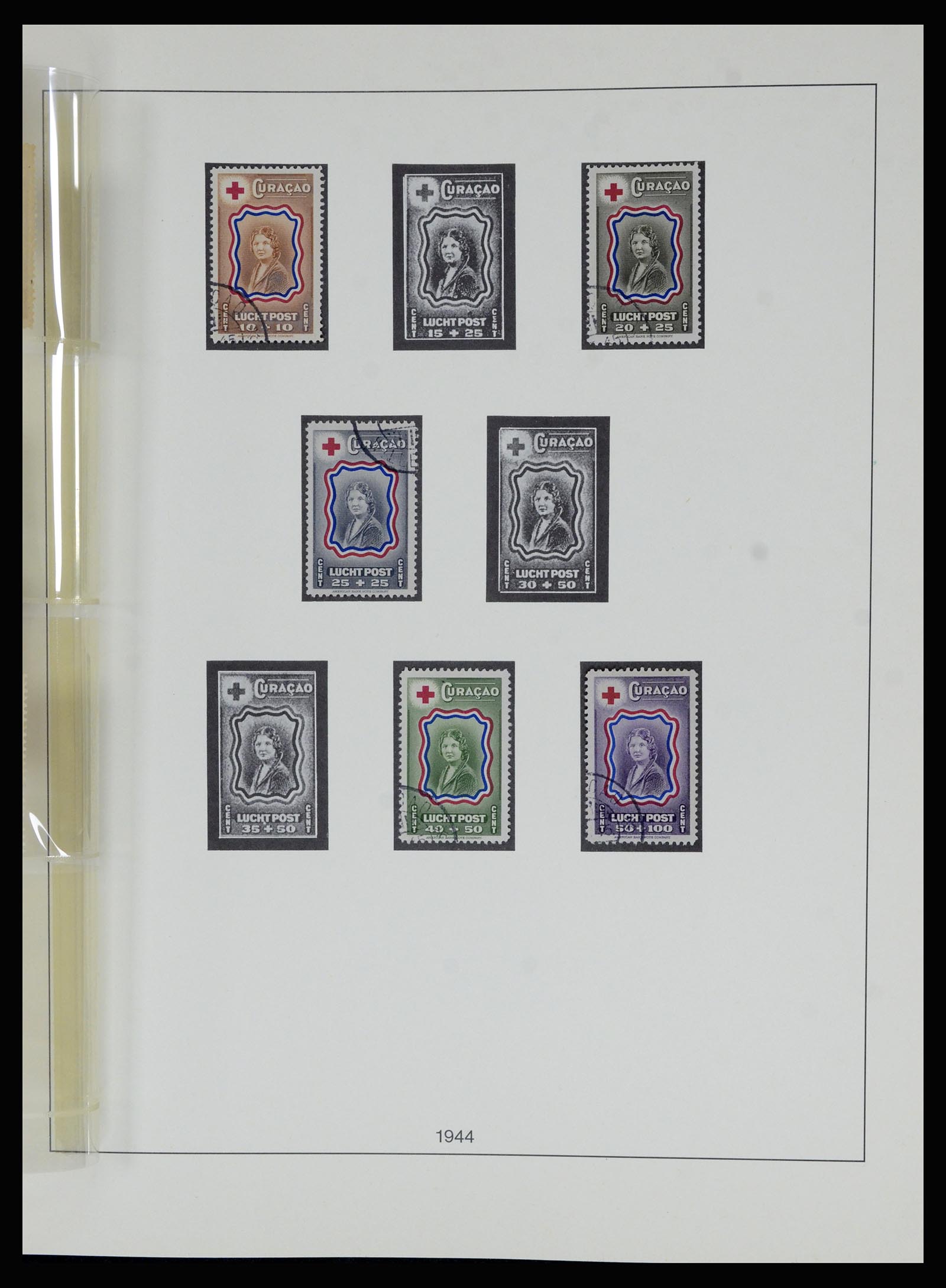 36830 037 - Postzegelverzameling 36830 Curaçao en Nederlandse Antillen 1873-1995.