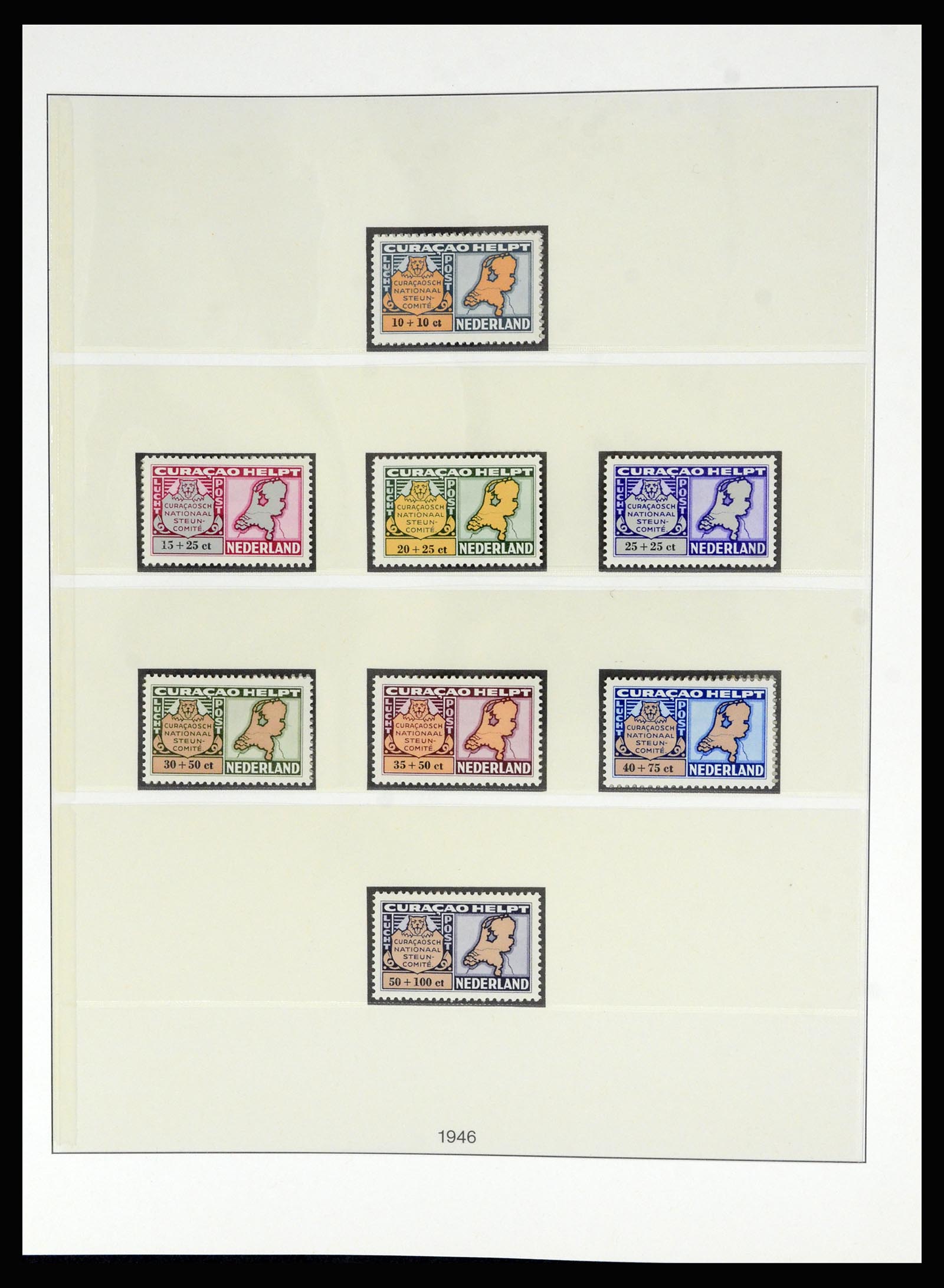 36830 038 - Postzegelverzameling 36830 Curaçao en Nederlandse Antillen 1873-1995.