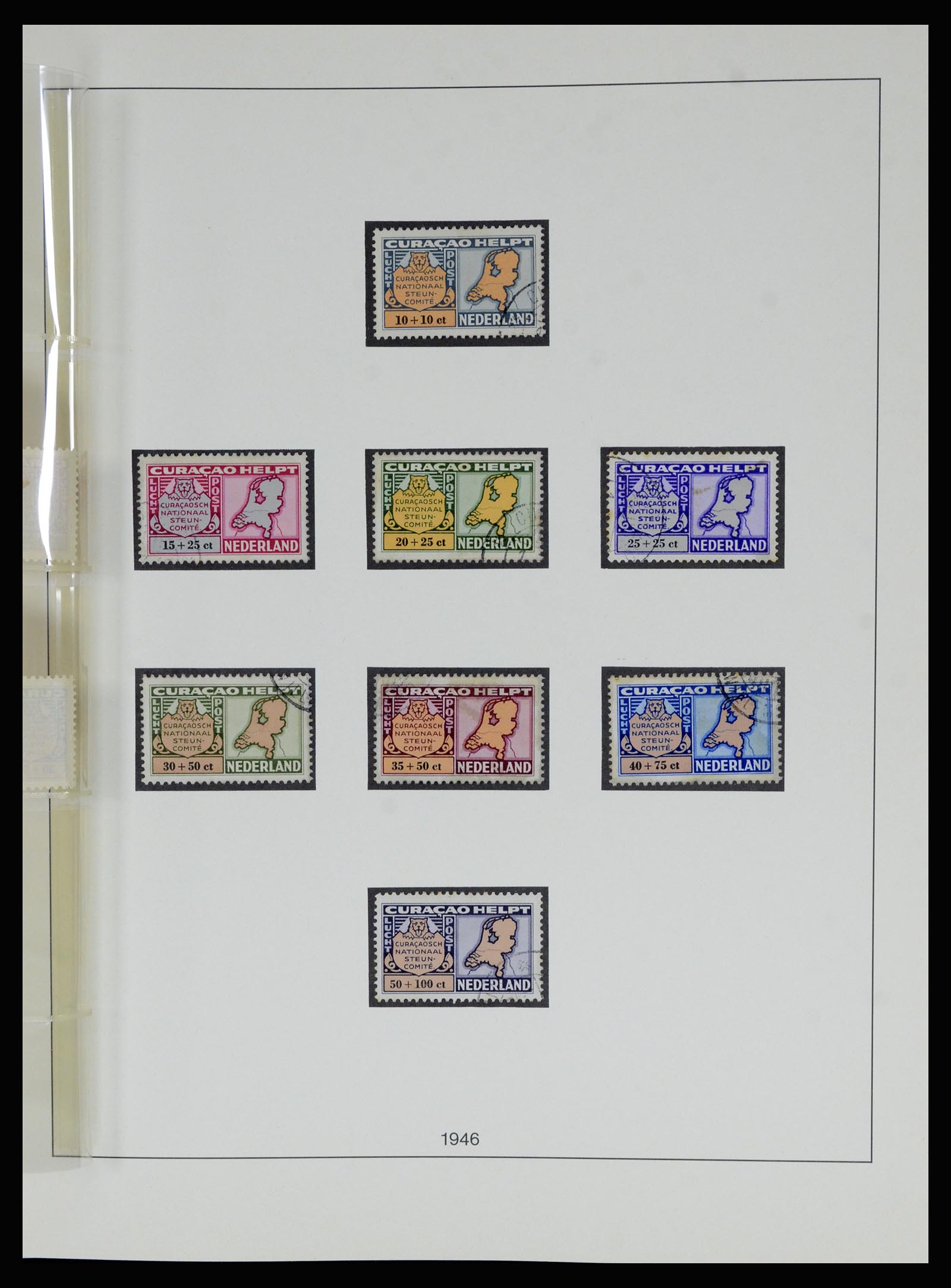 36830 039 - Postzegelverzameling 36830 Curaçao en Nederlandse Antillen 1873-1995.
