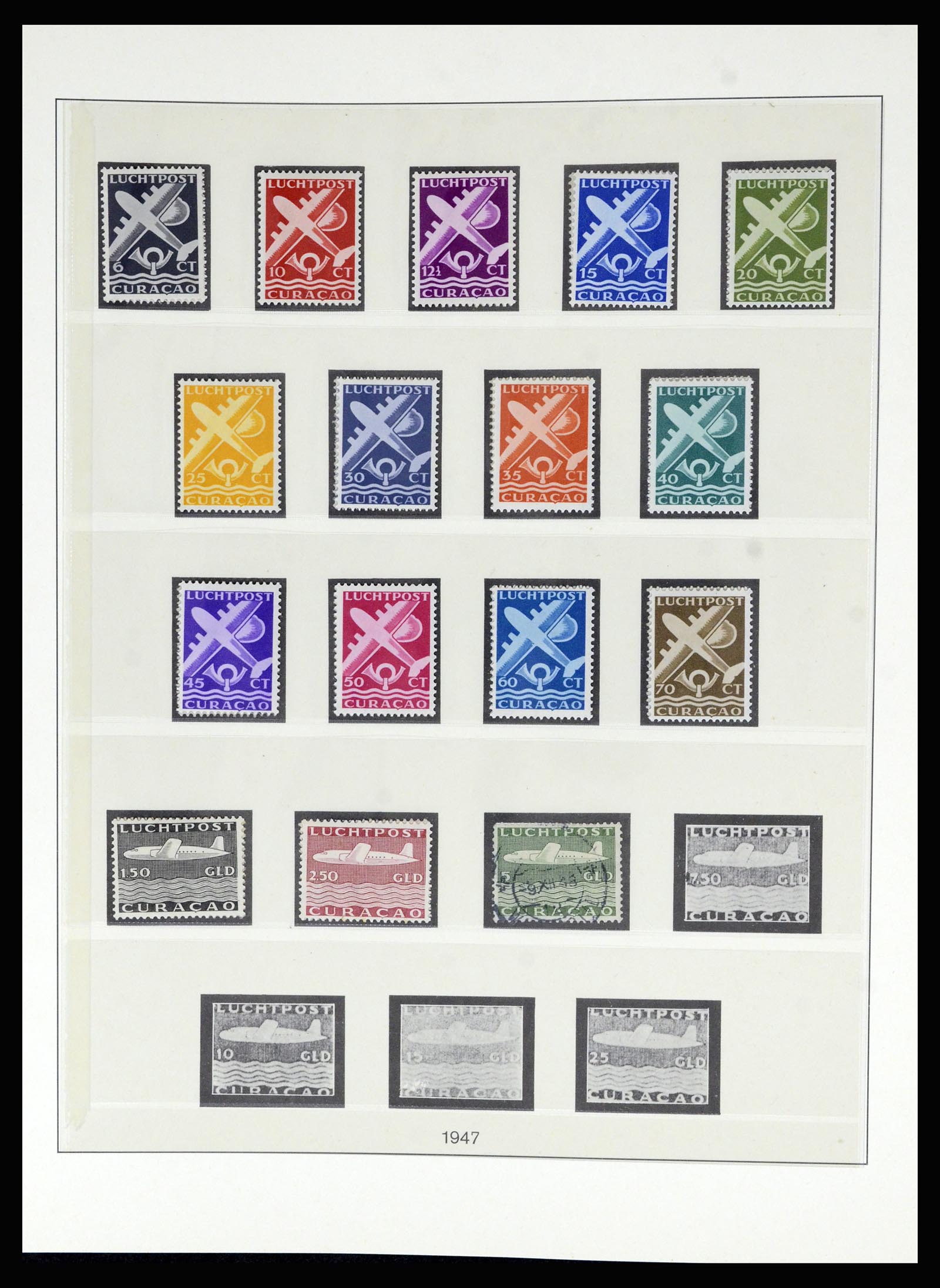 36830 042 - Postzegelverzameling 36830 Curaçao en Nederlandse Antillen 1873-1995.