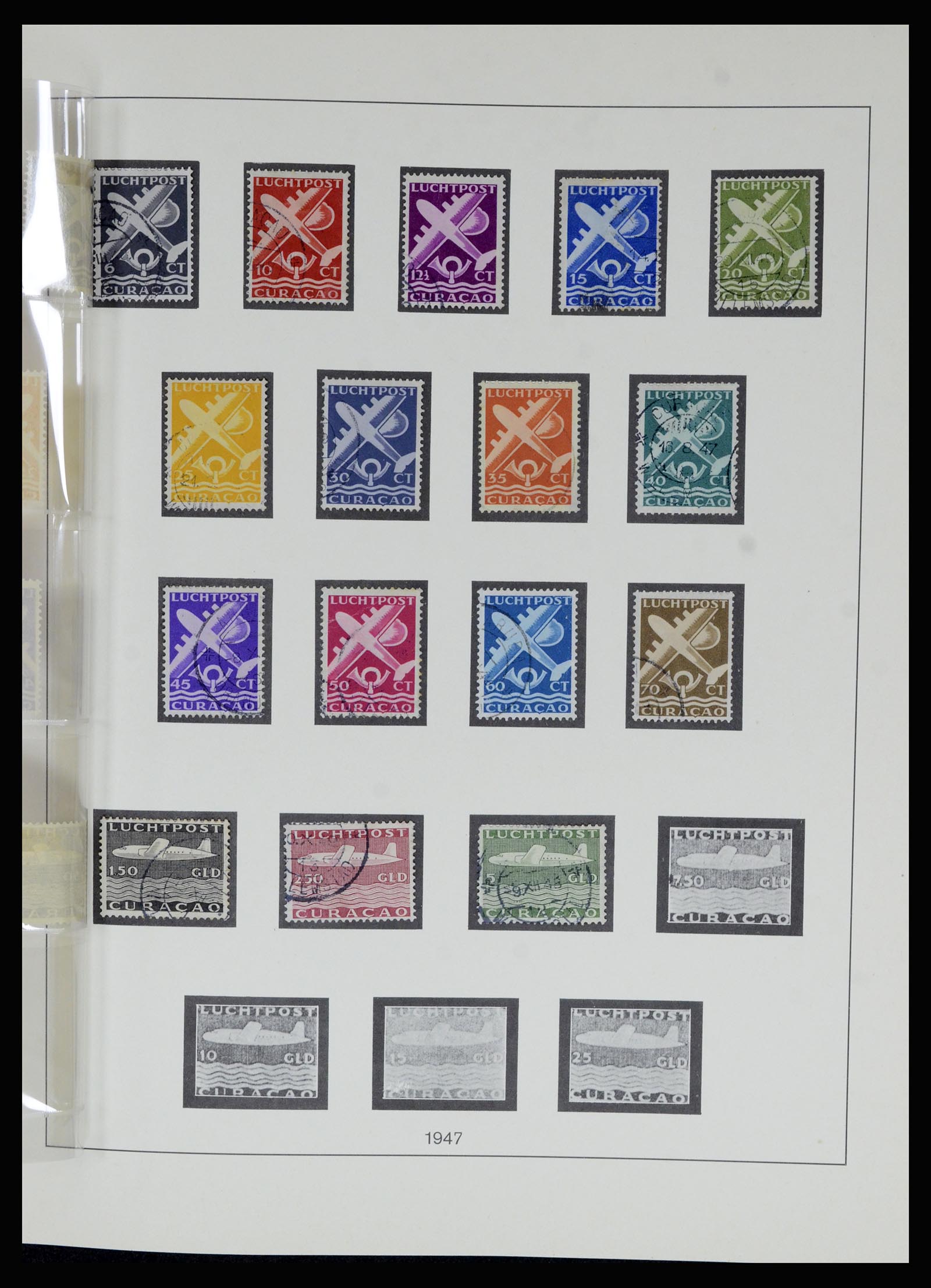 36830 043 - Postzegelverzameling 36830 Curaçao en Nederlandse Antillen 1873-1995.