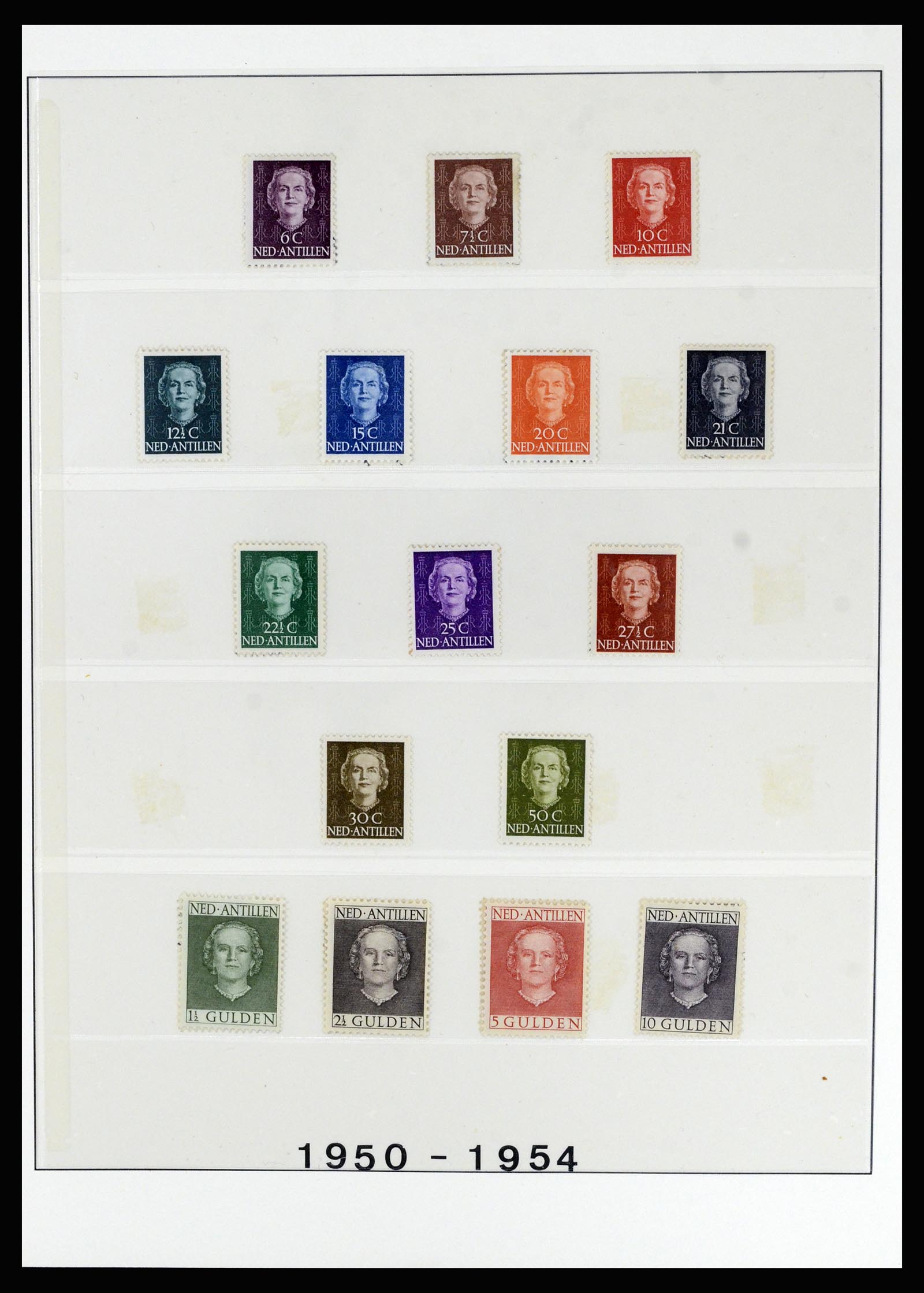 36830 051 - Postzegelverzameling 36830 Curaçao en Nederlandse Antillen 1873-1995.