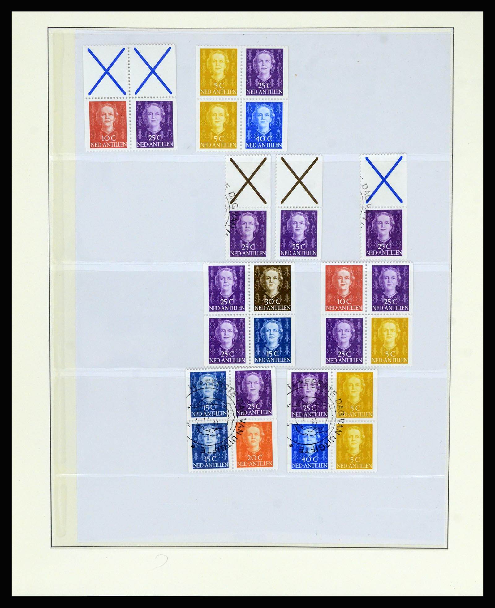 36830 242 - Postzegelverzameling 36830 Curaçao en Nederlandse Antillen 1873-1995.