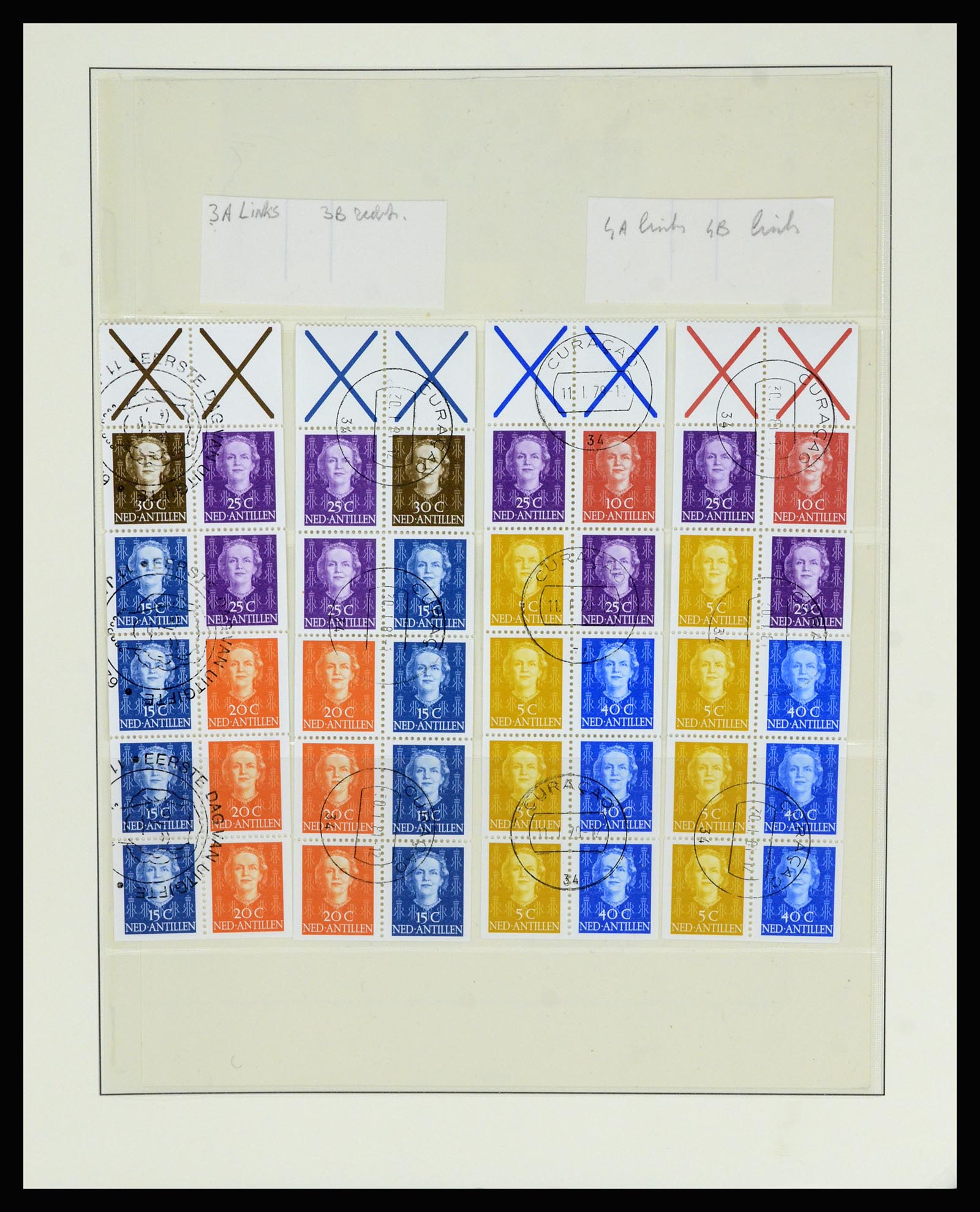 36830 243 - Stamp collection 36830 Curaçao and Netherlands Antilles 1873-1995.