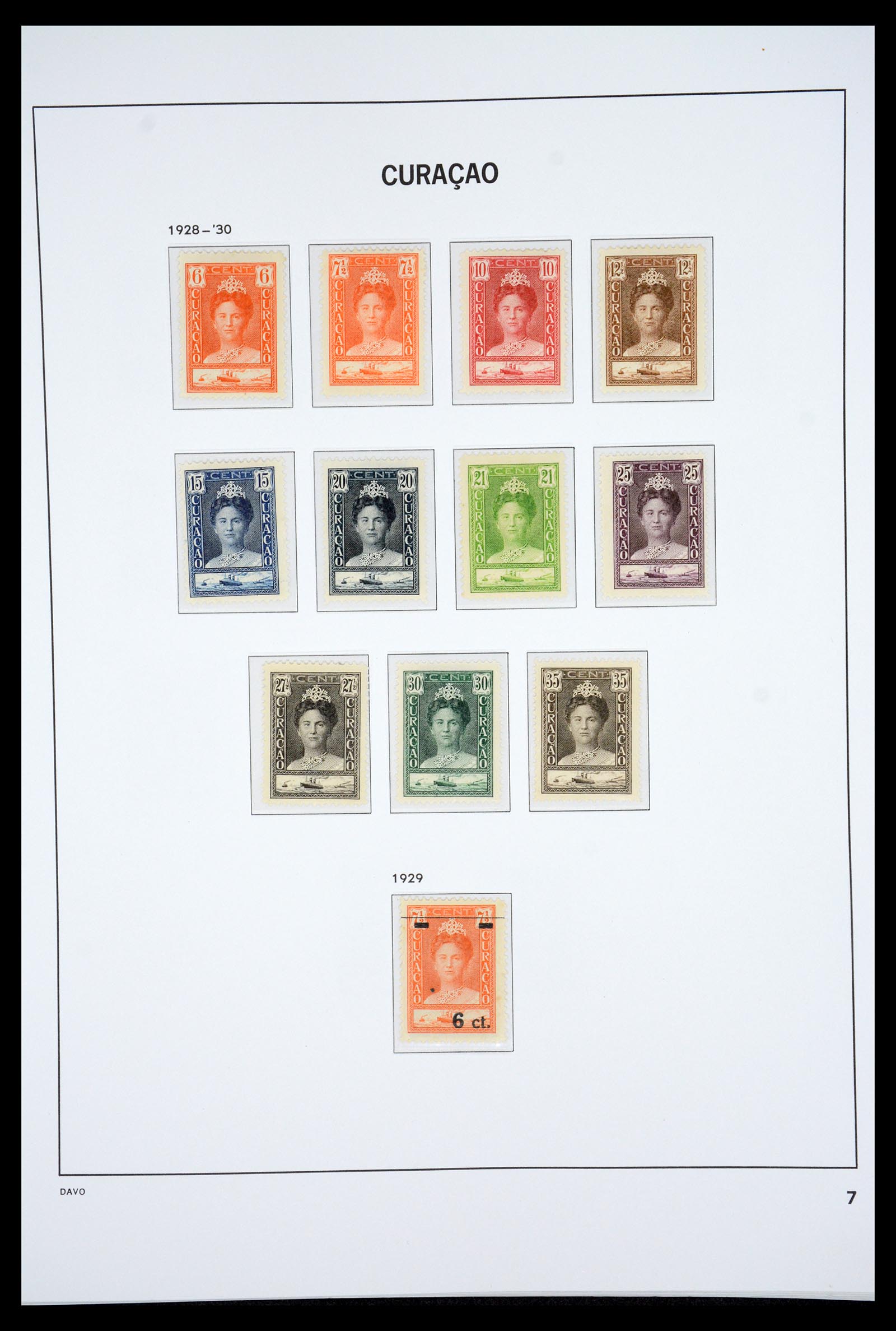 36831 007 - Stamp collection 36831 Curaçao and Dutch Antilles 1873-1995.