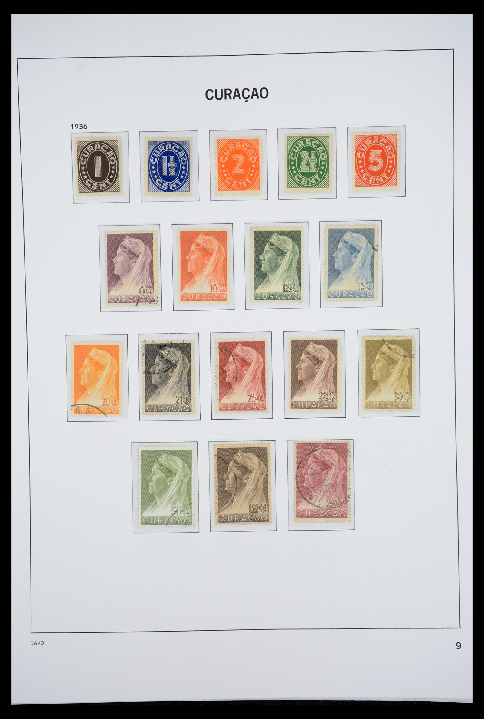 36831 009 - Postzegelverzameling 36831 Curaçao en Nederlandse Antillen 1873-1995.