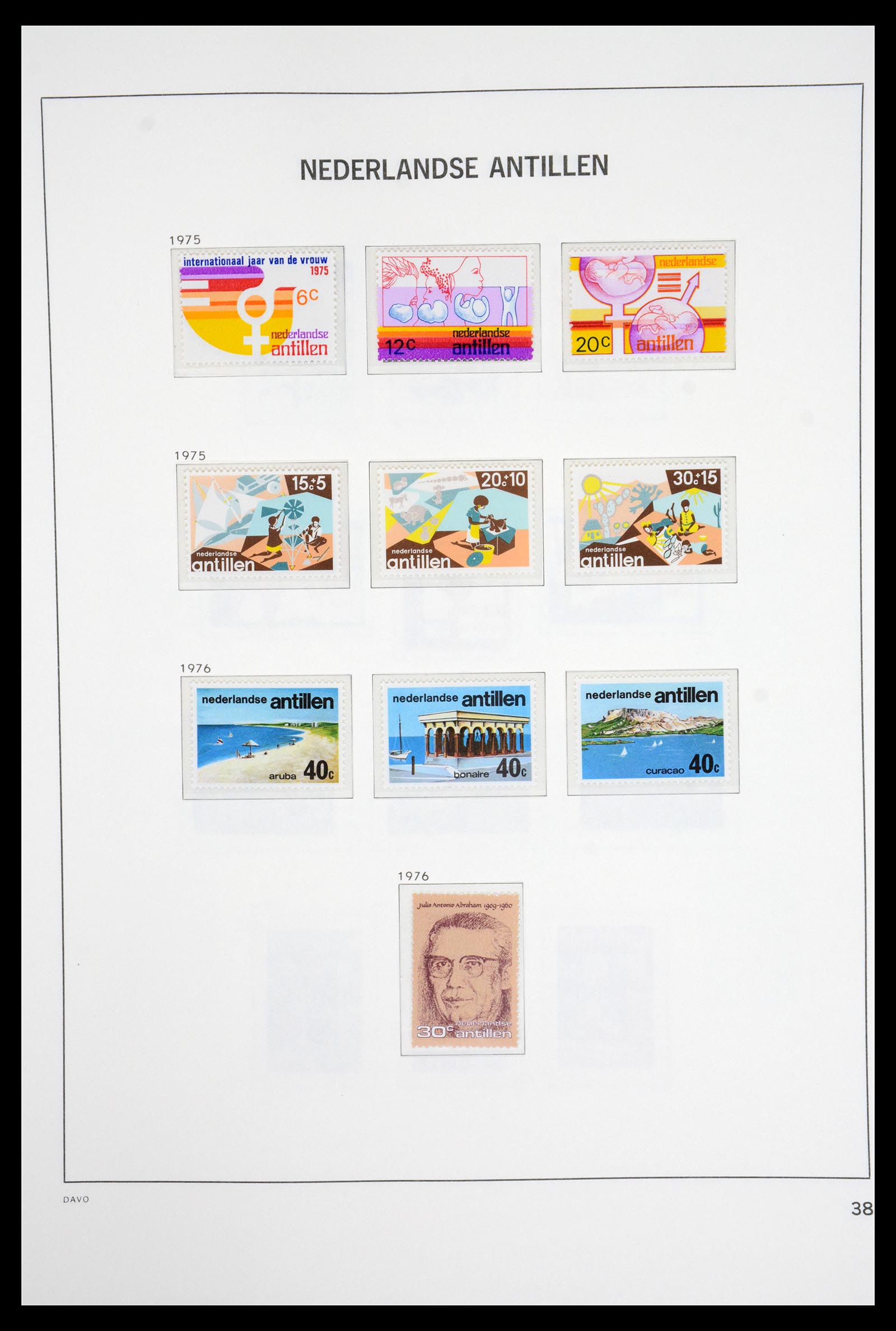 36831 039 - Postzegelverzameling 36831 Curaçao en Nederlandse Antillen 1873-1995.