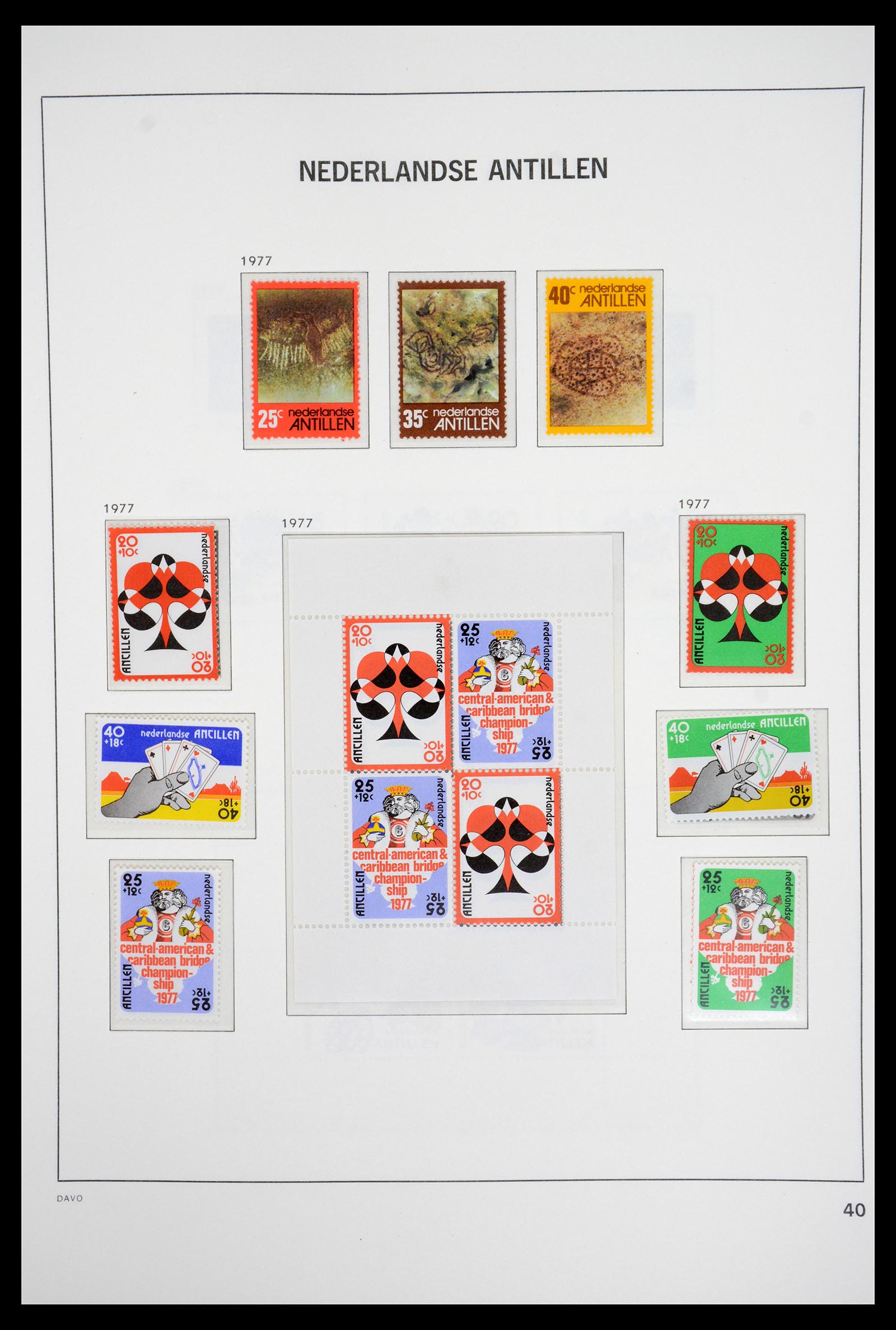 36831 041 - Postzegelverzameling 36831 Curaçao en Nederlandse Antillen 1873-1995.