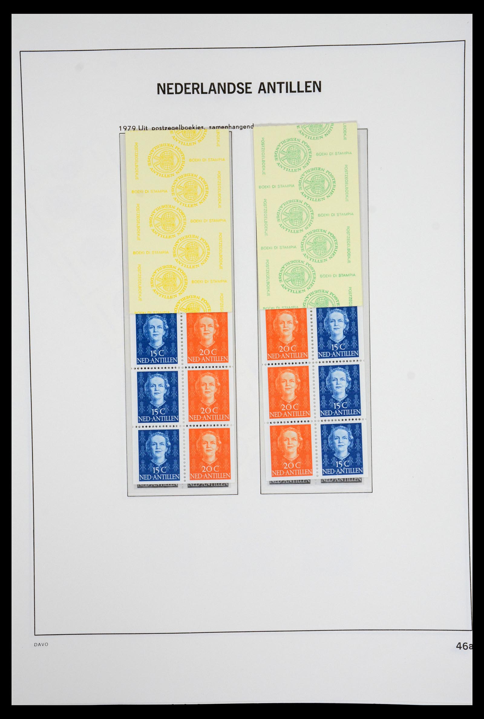 36831 050 - Postzegelverzameling 36831 Curaçao en Nederlandse Antillen 1873-1995.