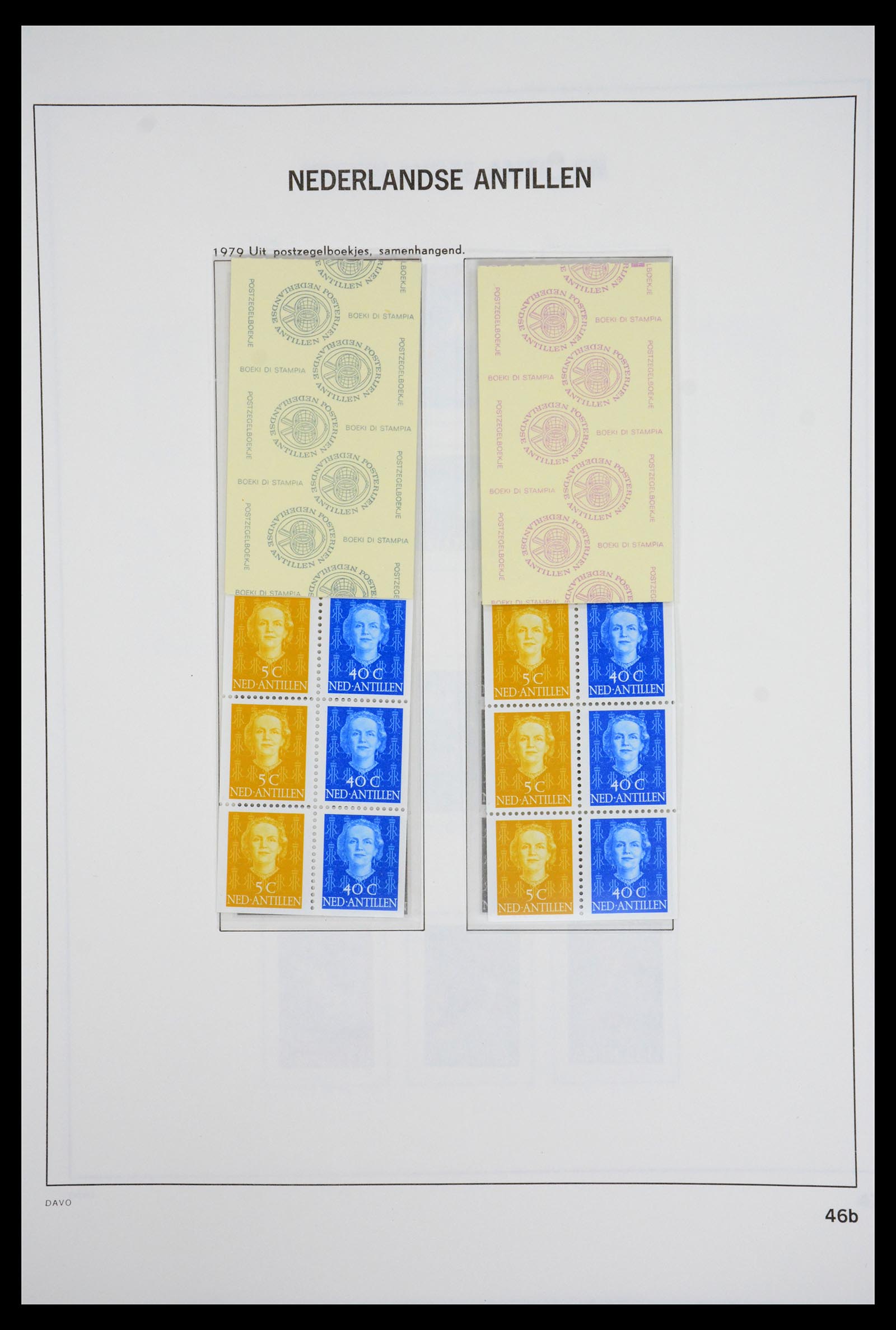 36831 051 - Postzegelverzameling 36831 Curaçao en Nederlandse Antillen 1873-1995.
