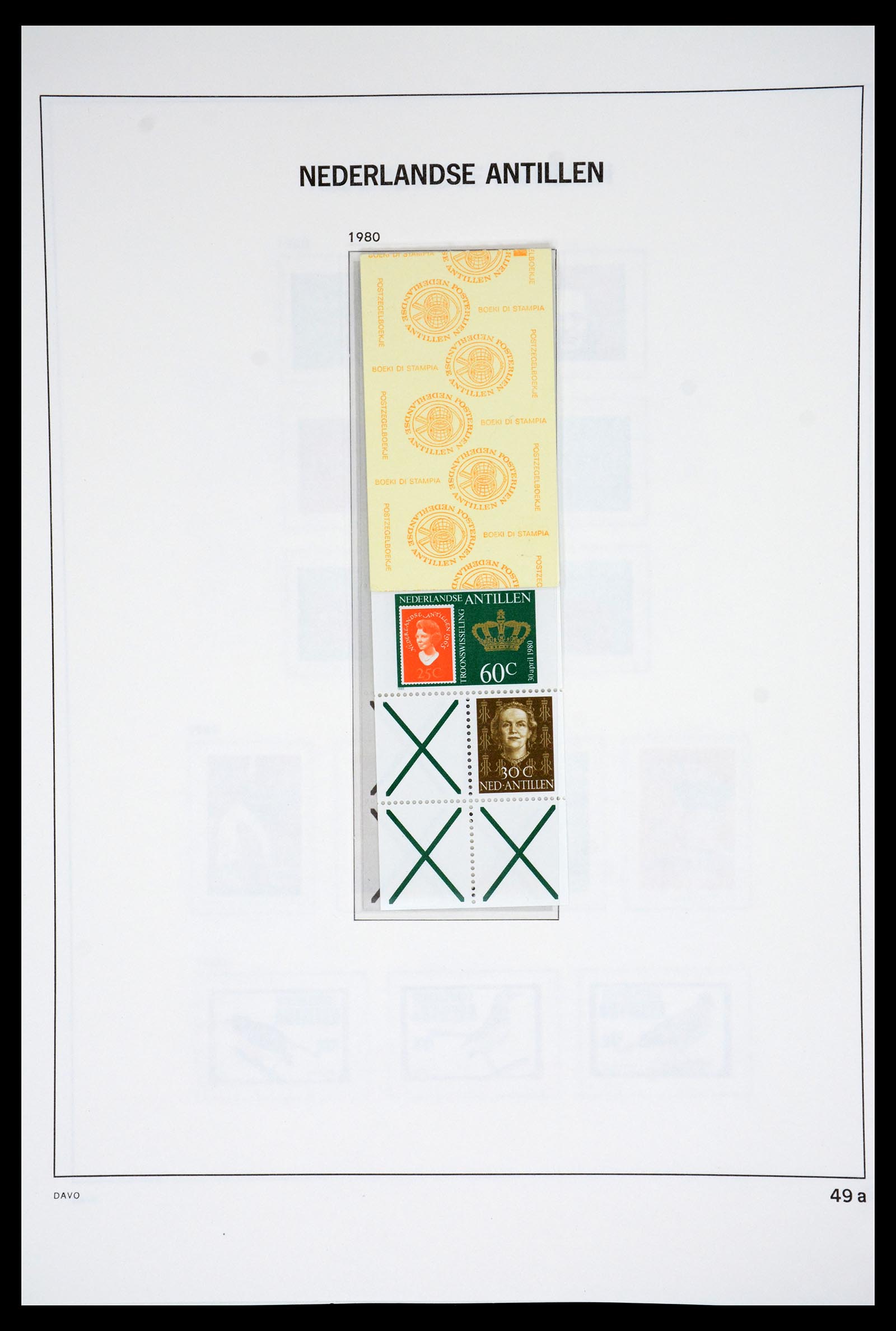 36831 055 - Postzegelverzameling 36831 Curaçao en Nederlandse Antillen 1873-1995.