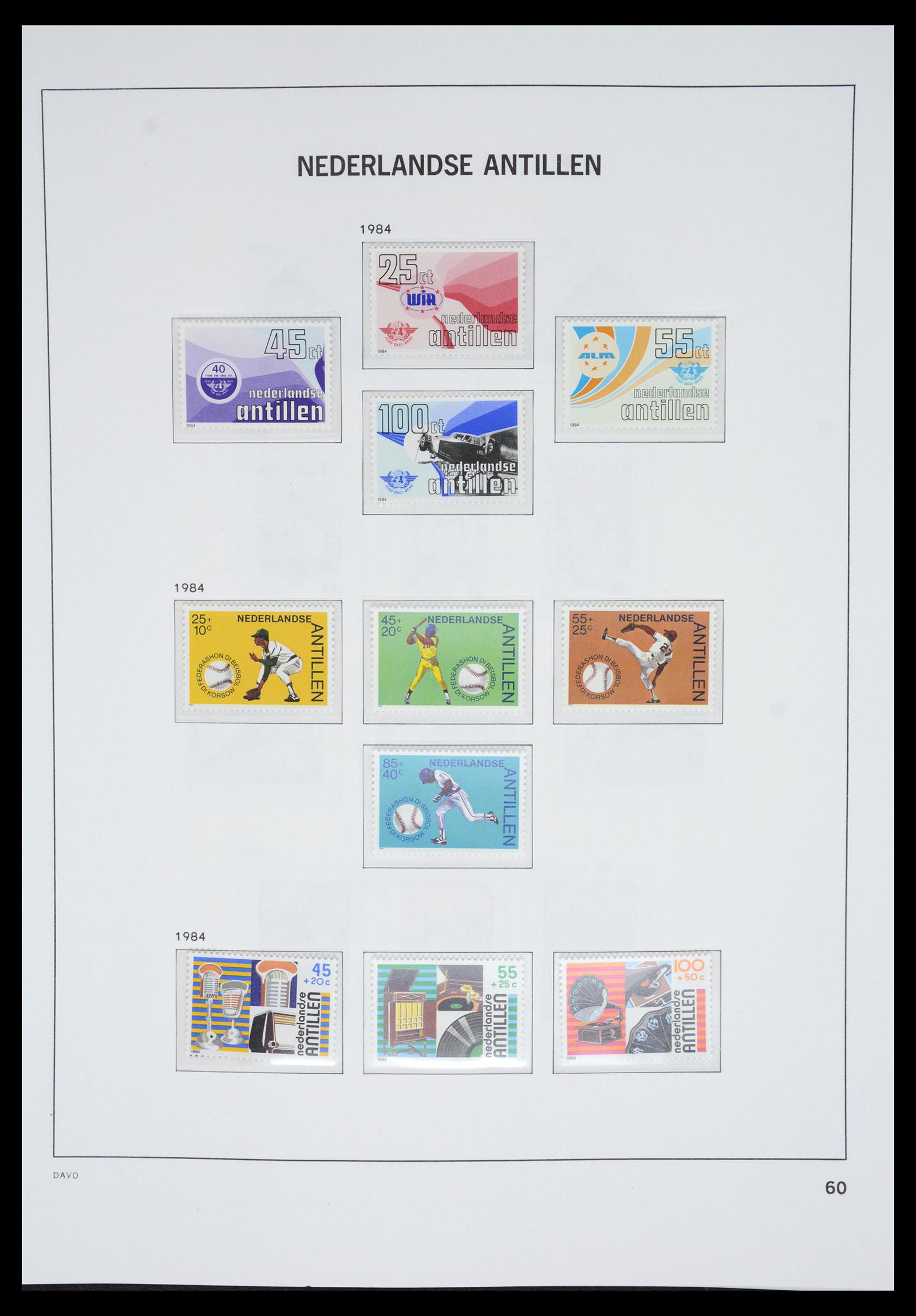 36831 066 - Postzegelverzameling 36831 Curaçao en Nederlandse Antillen 1873-1995.