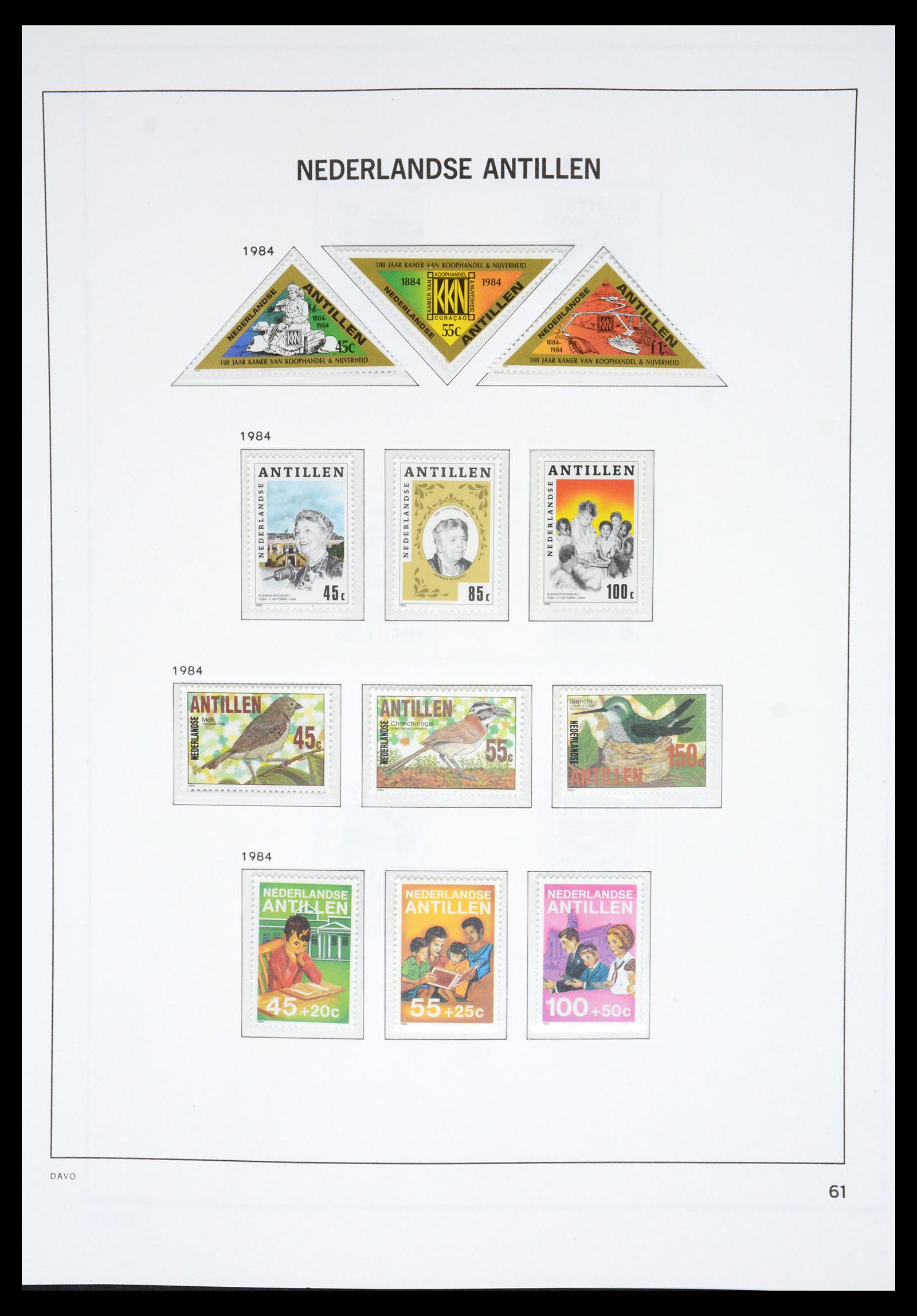 36831 067 - Postzegelverzameling 36831 Curaçao en Nederlandse Antillen 1873-1995.