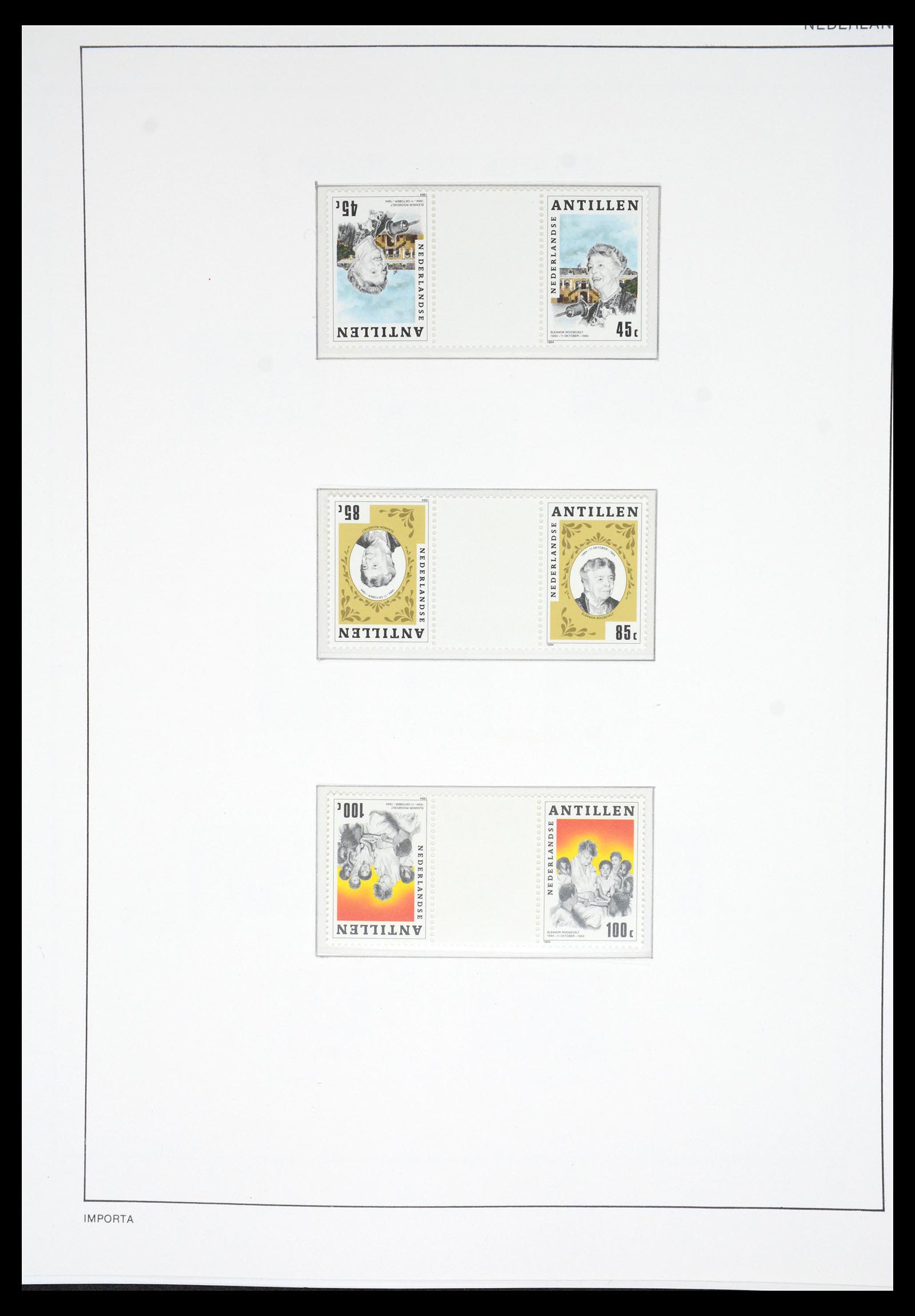 36831 068 - Postzegelverzameling 36831 Curaçao en Nederlandse Antillen 1873-1995.