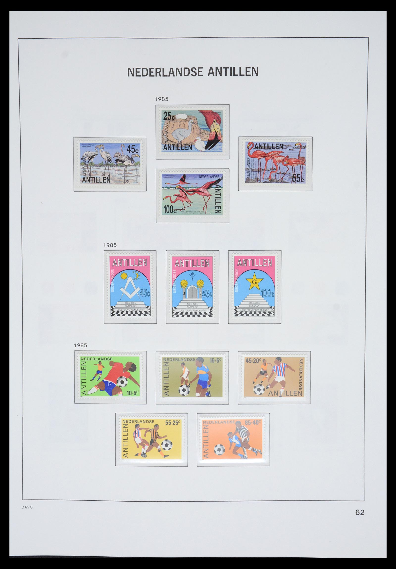 36831 069 - Postzegelverzameling 36831 Curaçao en Nederlandse Antillen 1873-1995.