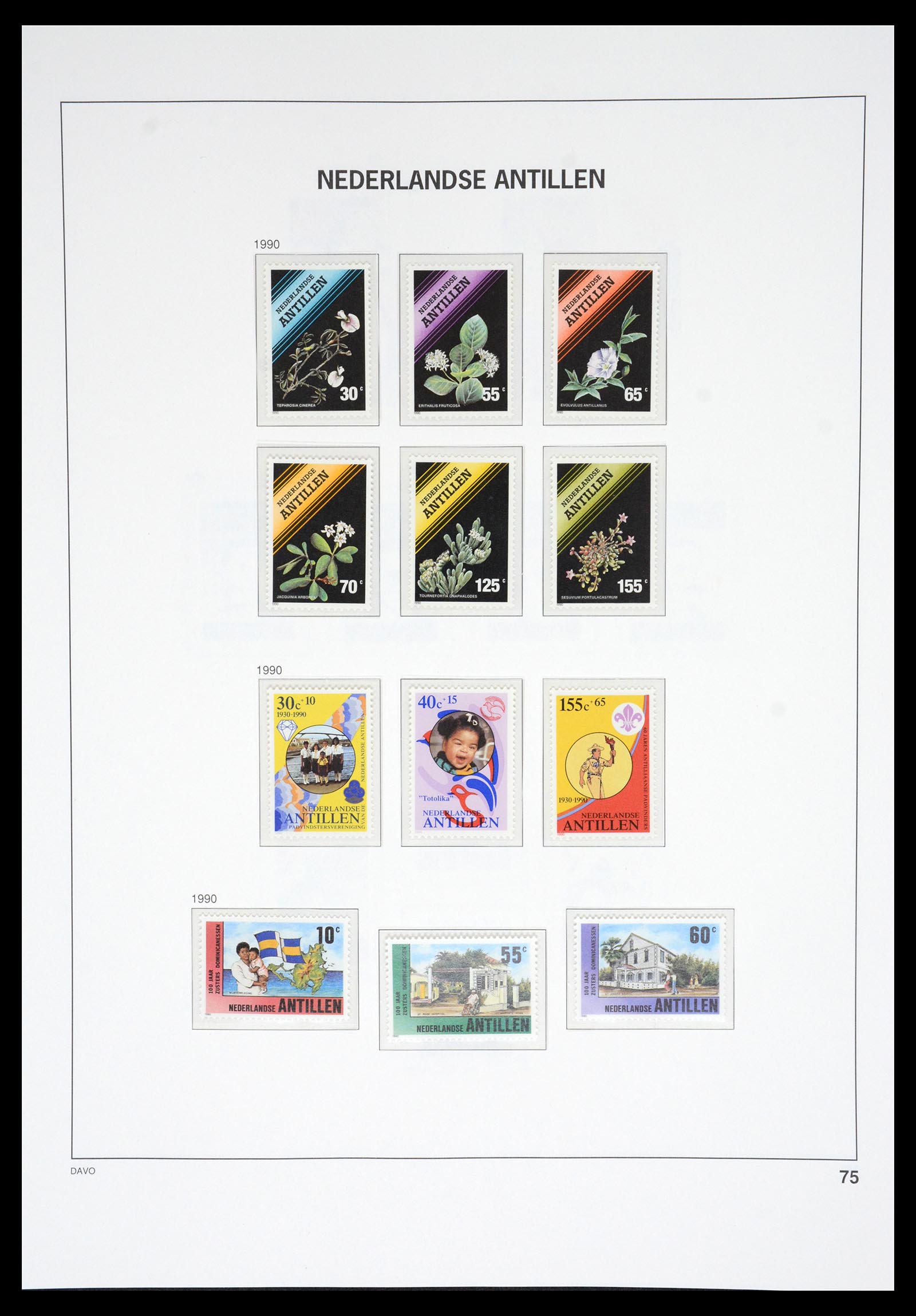 36831 085 - Postzegelverzameling 36831 Curaçao en Nederlandse Antillen 1873-1995.