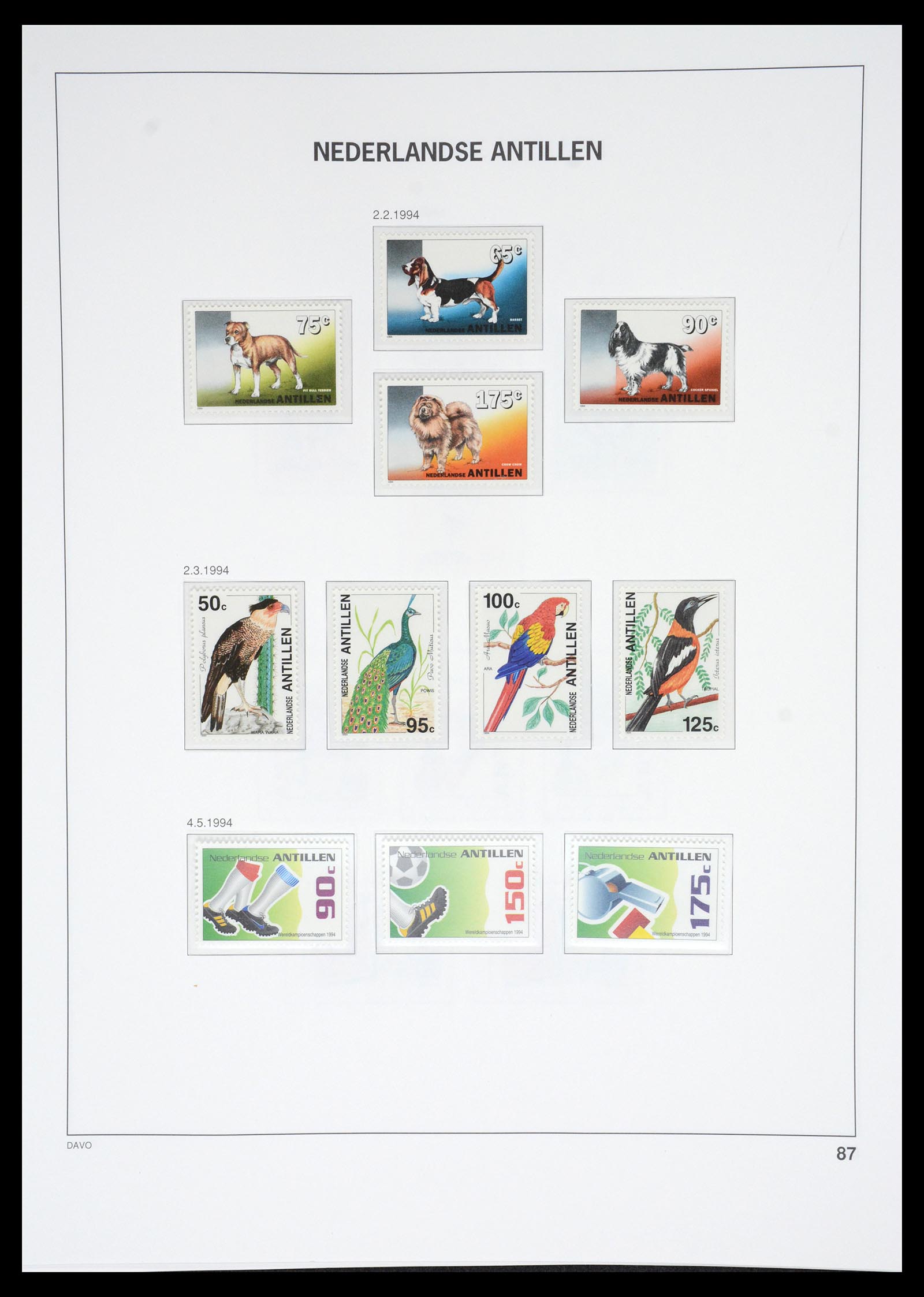36831 097 - Postzegelverzameling 36831 Curaçao en Nederlandse Antillen 1873-1995.