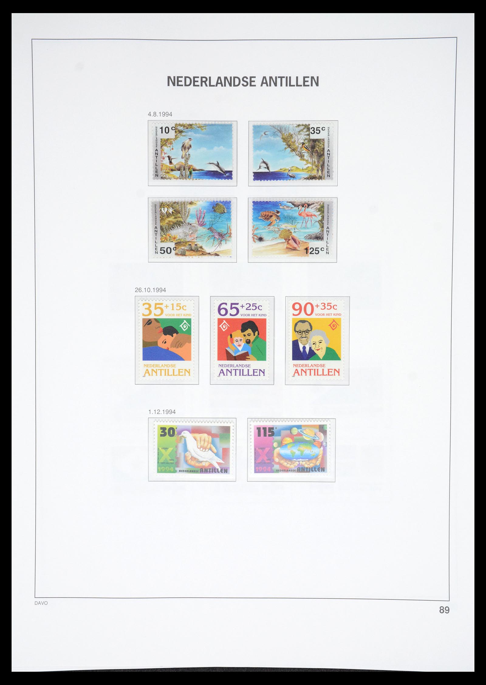 36831 099 - Postzegelverzameling 36831 Curaçao en Nederlandse Antillen 1873-1995.