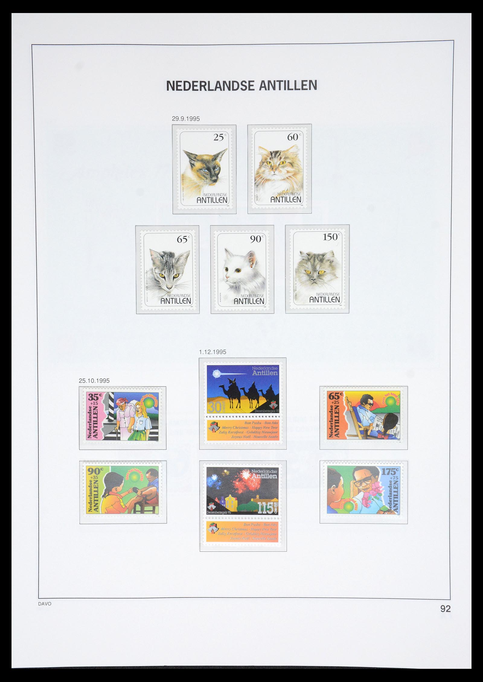36831 102 - Postzegelverzameling 36831 Curaçao en Nederlandse Antillen 1873-1995.