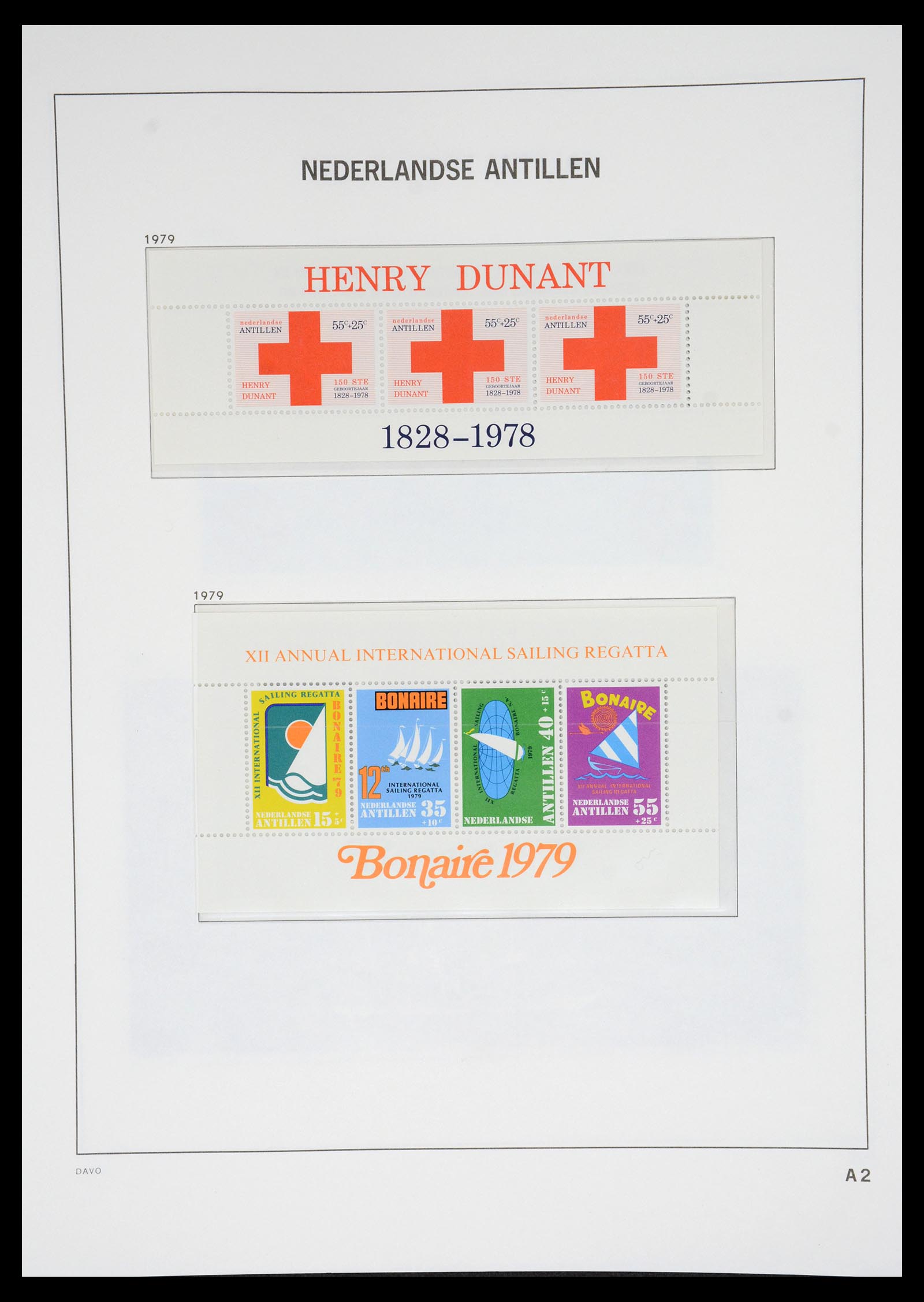 36831 104 - Postzegelverzameling 36831 Curaçao en Nederlandse Antillen 1873-1995.