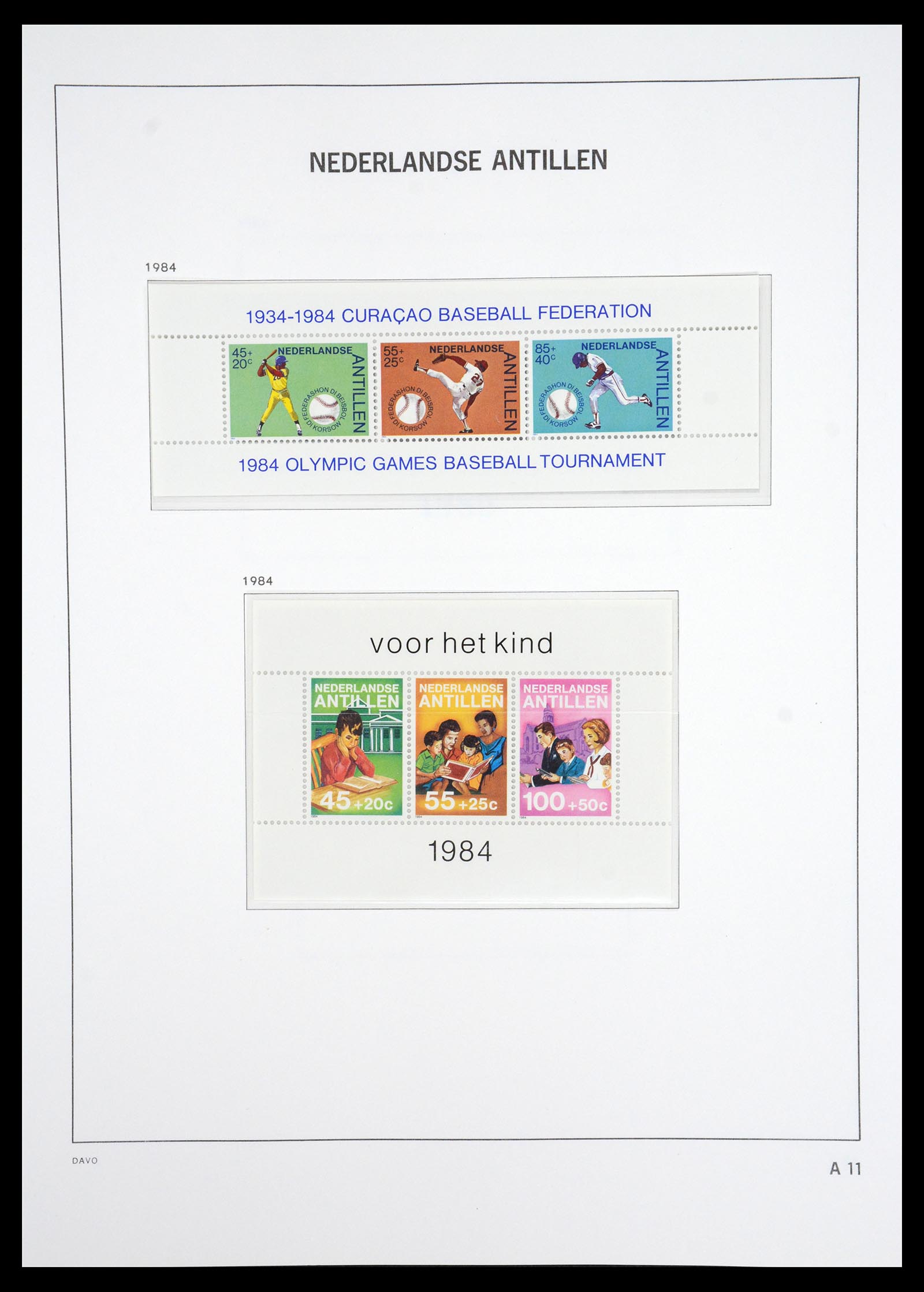 36831 113 - Postzegelverzameling 36831 Curaçao en Nederlandse Antillen 1873-1995.