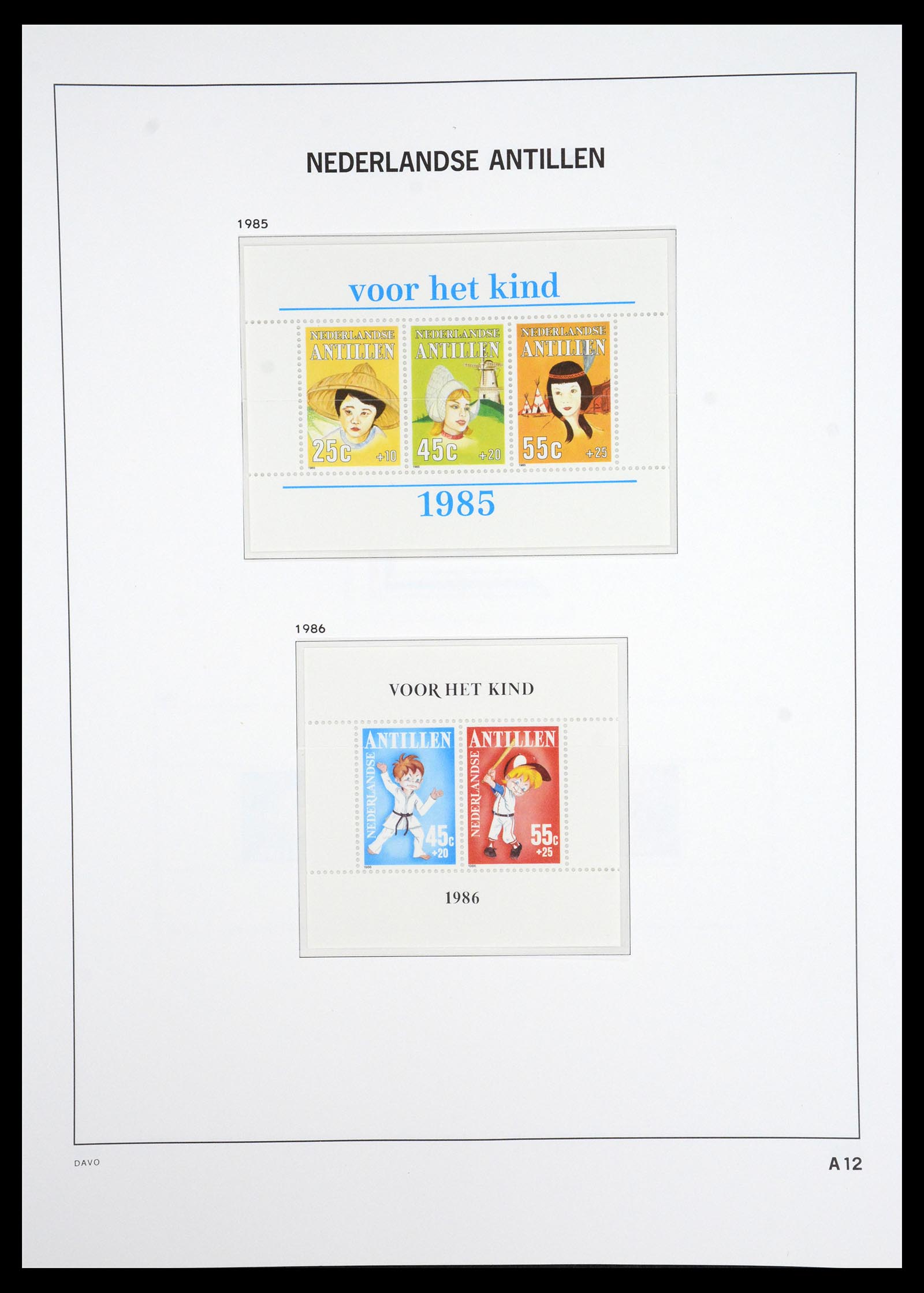 36831 114 - Postzegelverzameling 36831 Curaçao en Nederlandse Antillen 1873-1995.