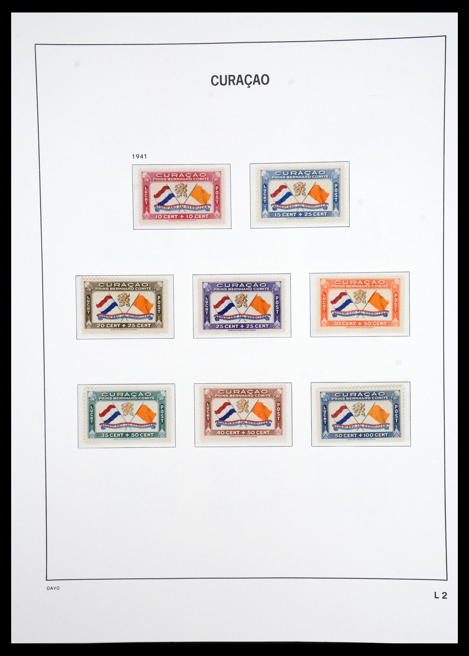 36831 125 - Stamp collection 36831 Curaçao and Dutch Antilles 1873-1995.
