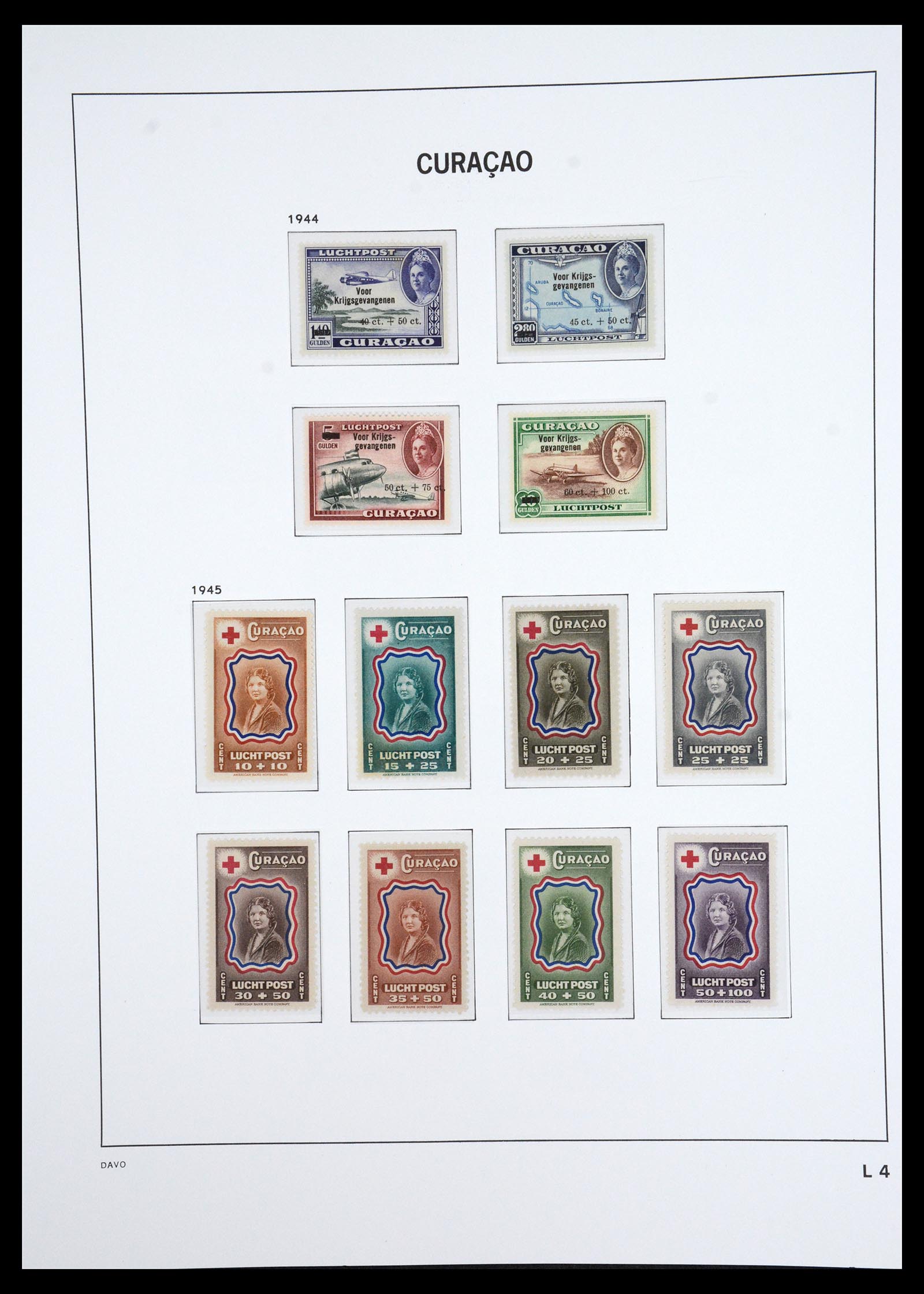36831 127 - Stamp collection 36831 Curaçao and Dutch Antilles 1873-1995.