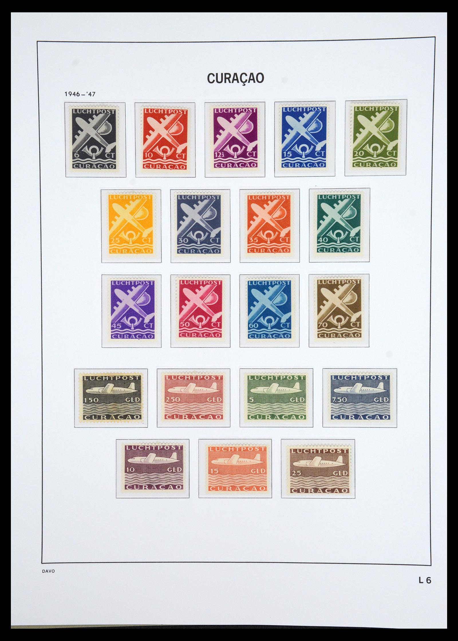 36831 129 - Postzegelverzameling 36831 Curaçao en Nederlandse Antillen 1873-1995.