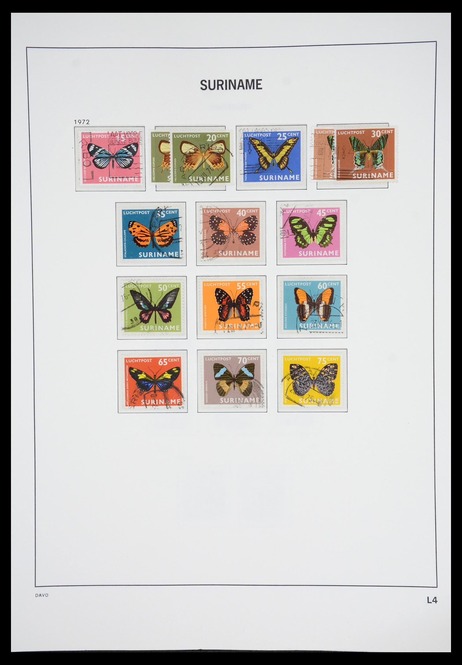 36833 057 - Postzegelverzameling 36833 Suriname 1873-1975.
