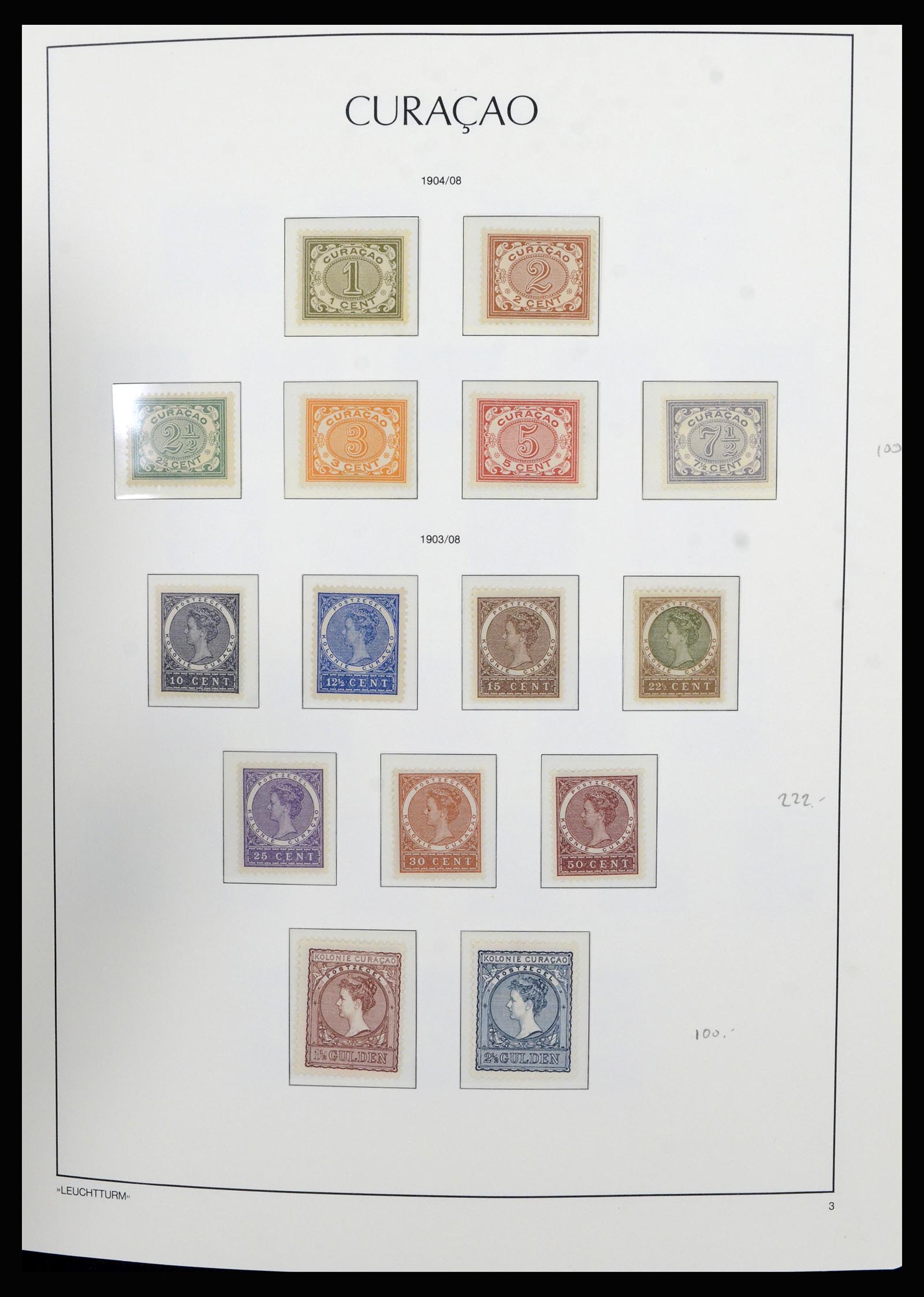 36834 003 - Postzegelverzameling 36834 Curaçao en Nederlandse Antillen 1873-2009.