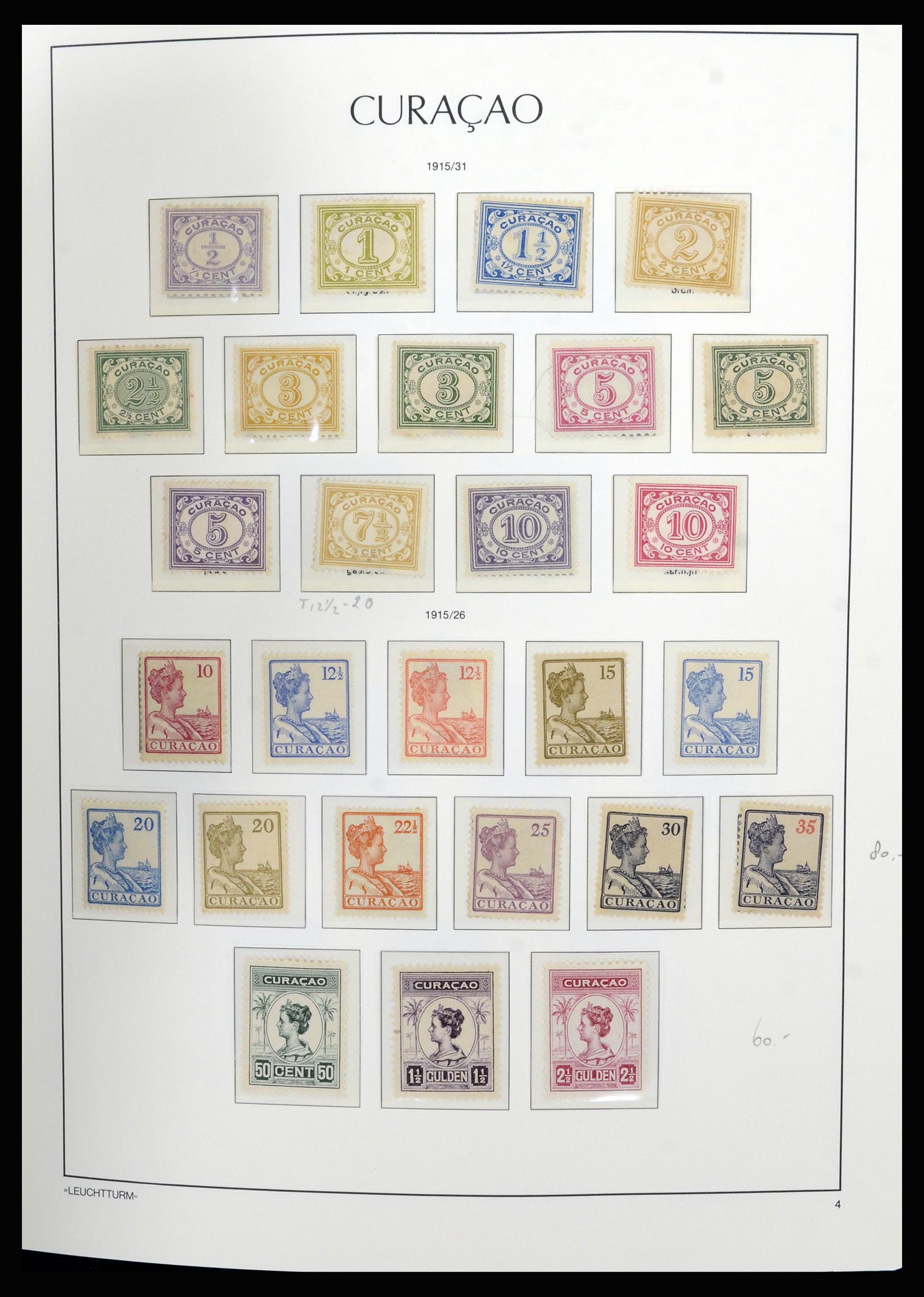 36834 004 - Postzegelverzameling 36834 Curaçao en Nederlandse Antillen 1873-2009.