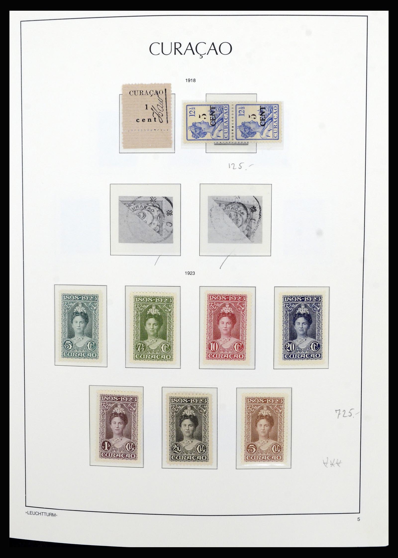 36834 005 - Postzegelverzameling 36834 Curaçao en Nederlandse Antillen 1873-2009.