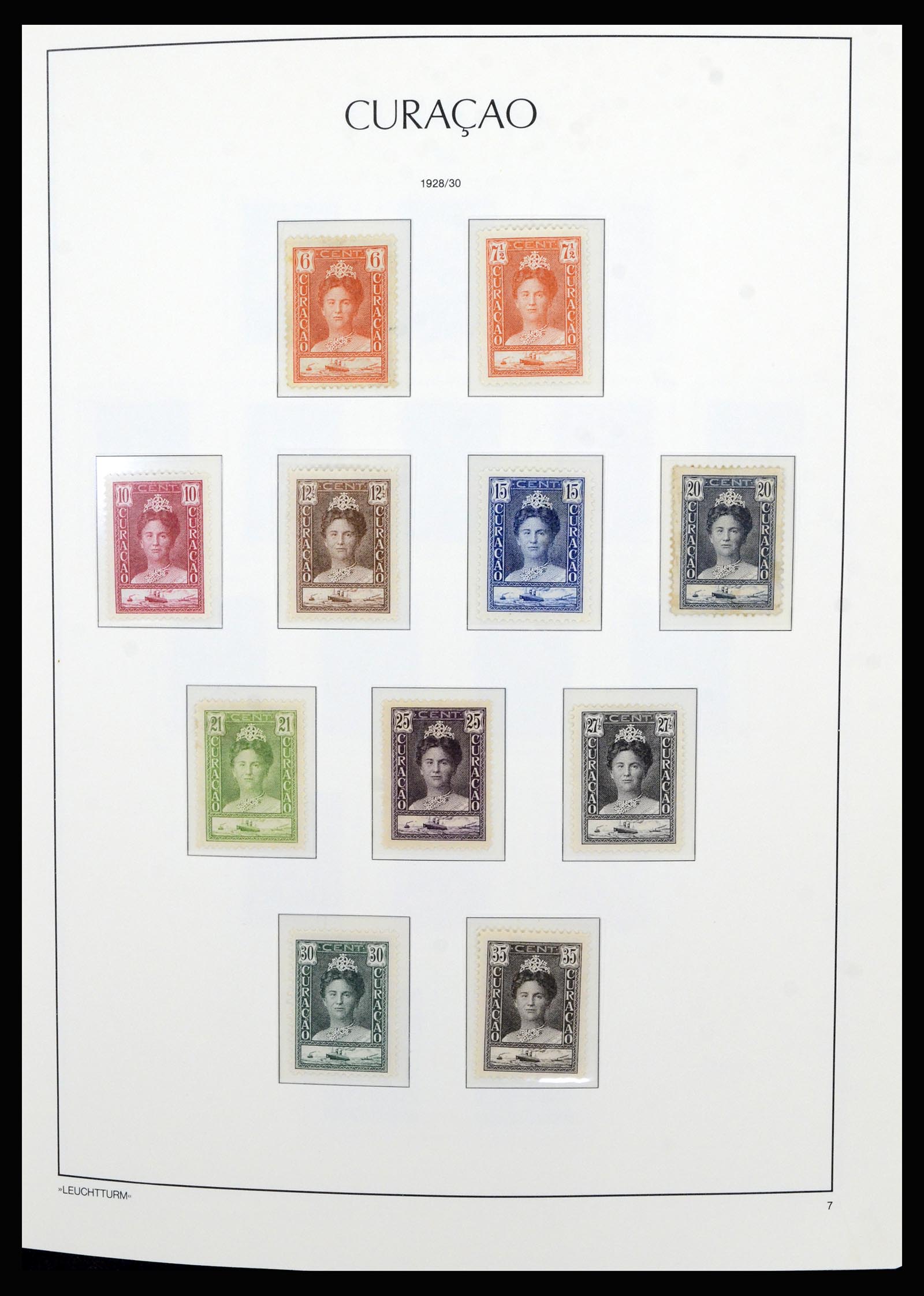 36834 007 - Postzegelverzameling 36834 Curaçao en Nederlandse Antillen 1873-2009.
