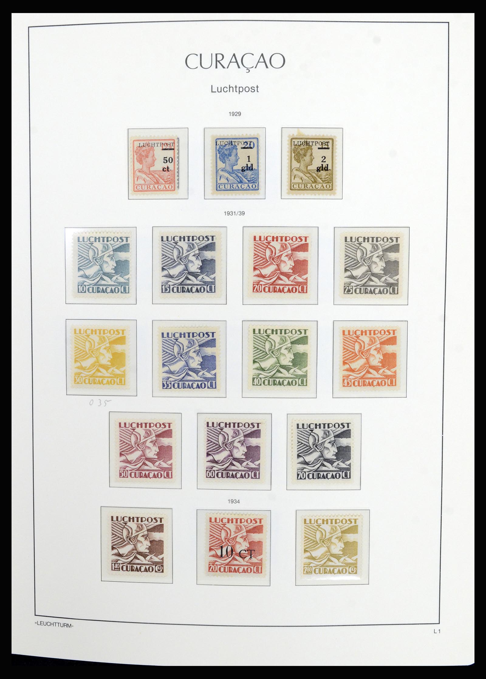 36834 015 - Postzegelverzameling 36834 Curaçao en Nederlandse Antillen 1873-2009.