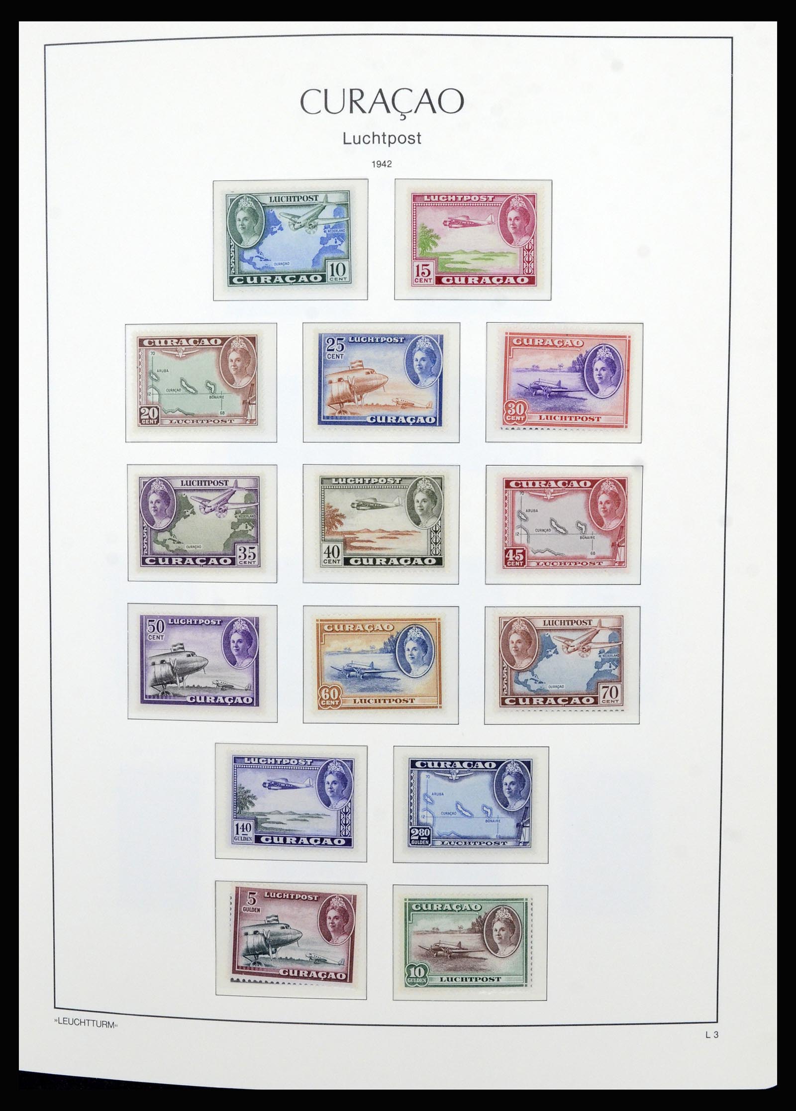 36834 017 - Stamp collection 36834 Curaçao and Netherlands Antilles 1873-2009.