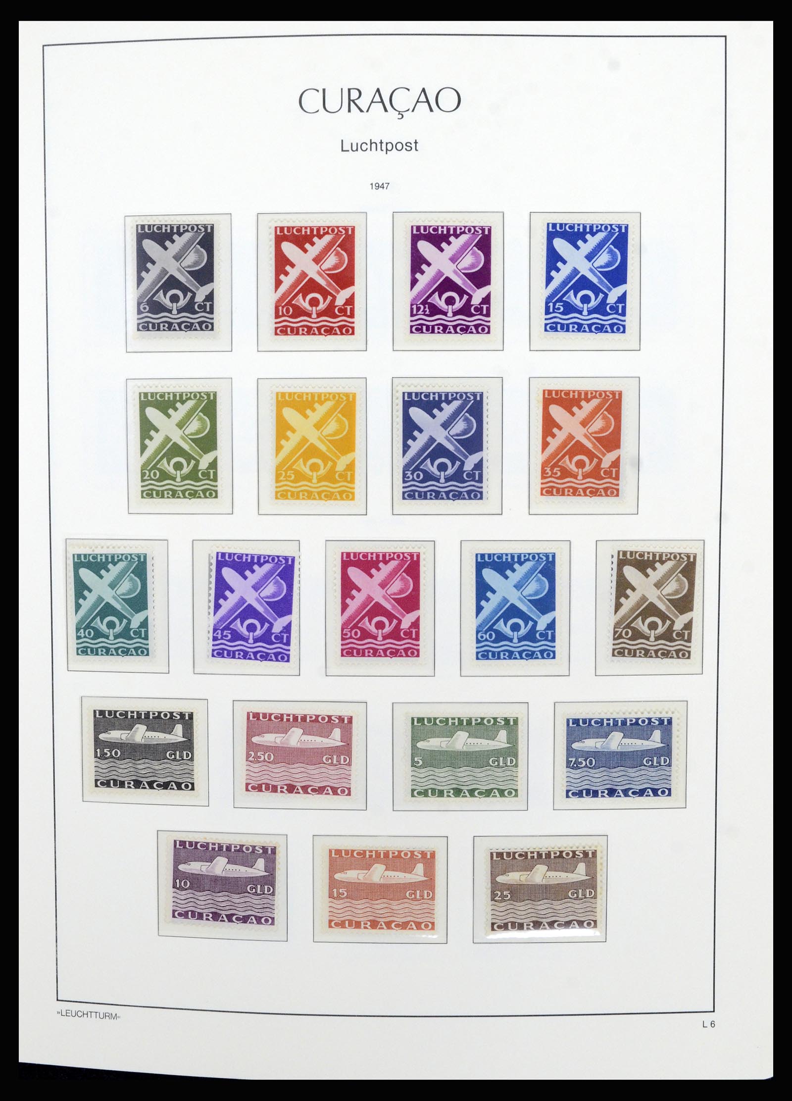 36834 020 - Postzegelverzameling 36834 Curaçao en Nederlandse Antillen 1873-2009.