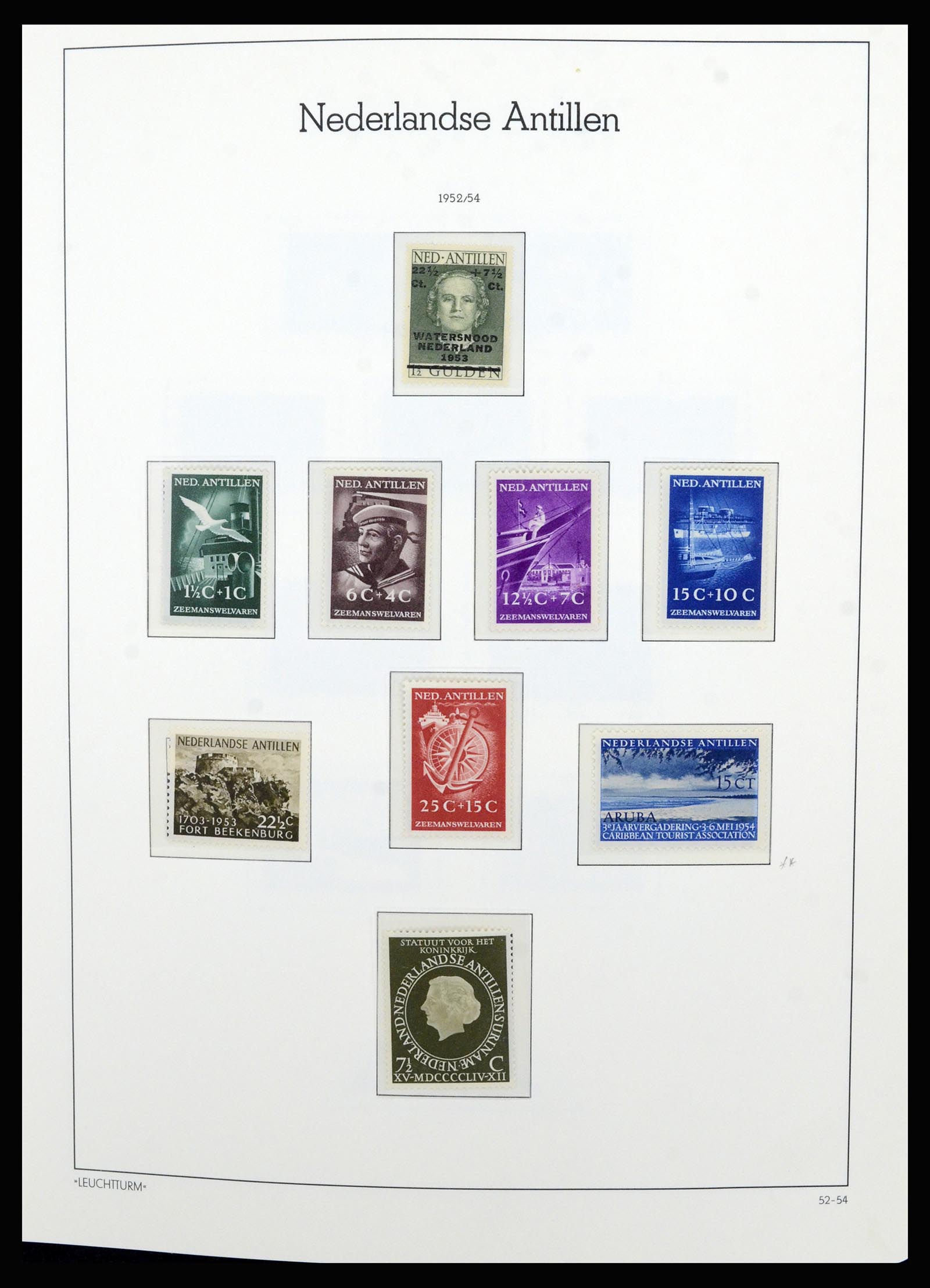36834 027 - Postzegelverzameling 36834 Curaçao en Nederlandse Antillen 1873-2009.