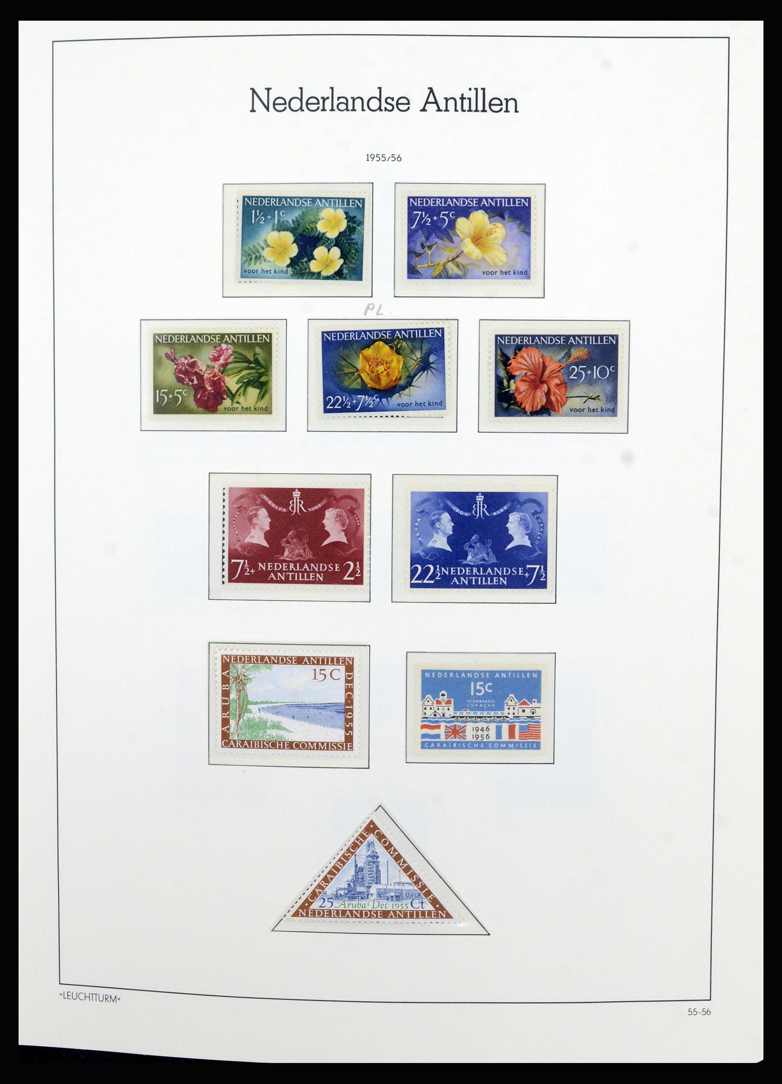 36834 028 - Stamp collection 36834 Curaçao and Netherlands Antilles 1873-2009.