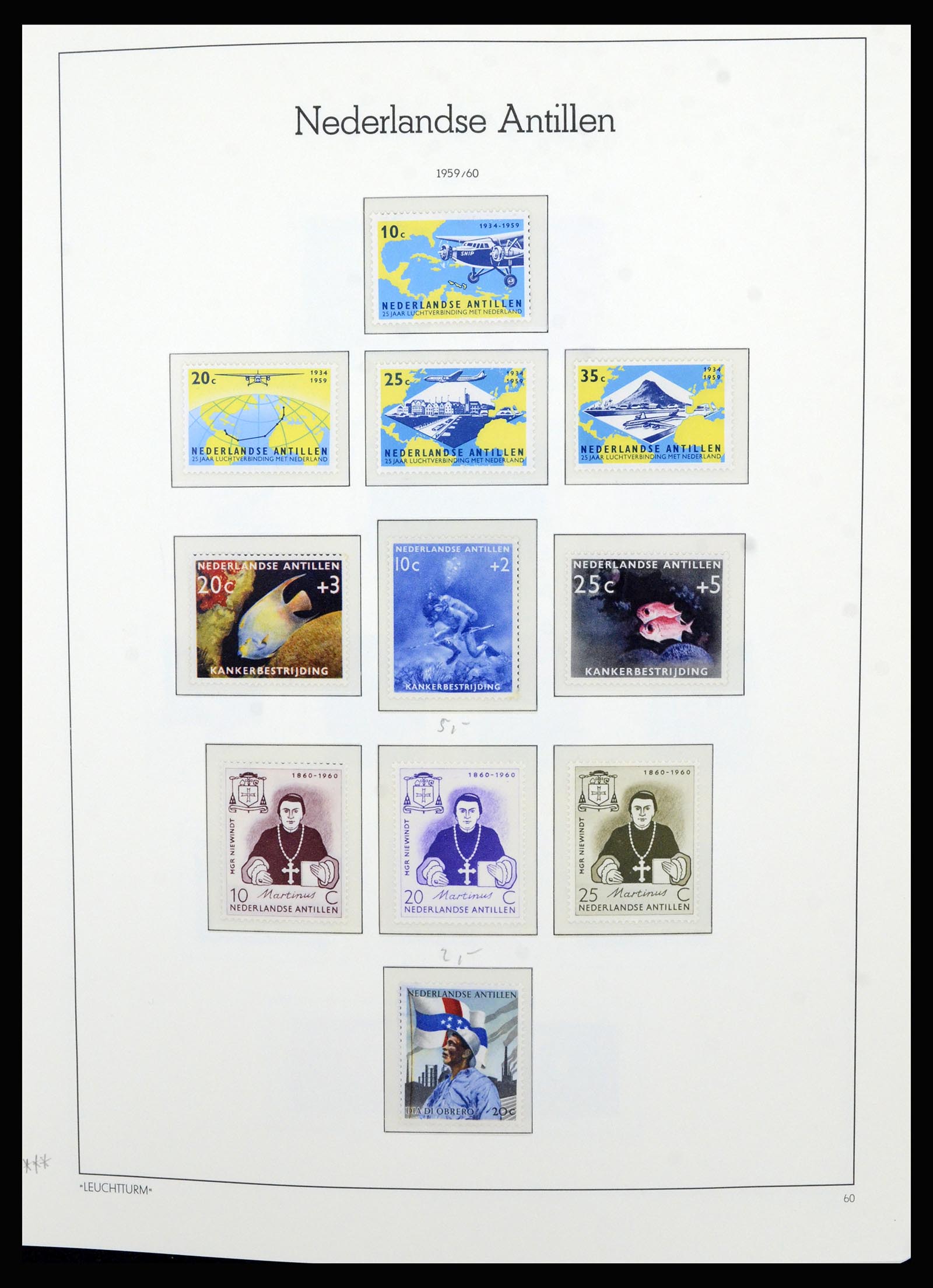 36834 033 - Postzegelverzameling 36834 Curaçao en Nederlandse Antillen 1873-2009.
