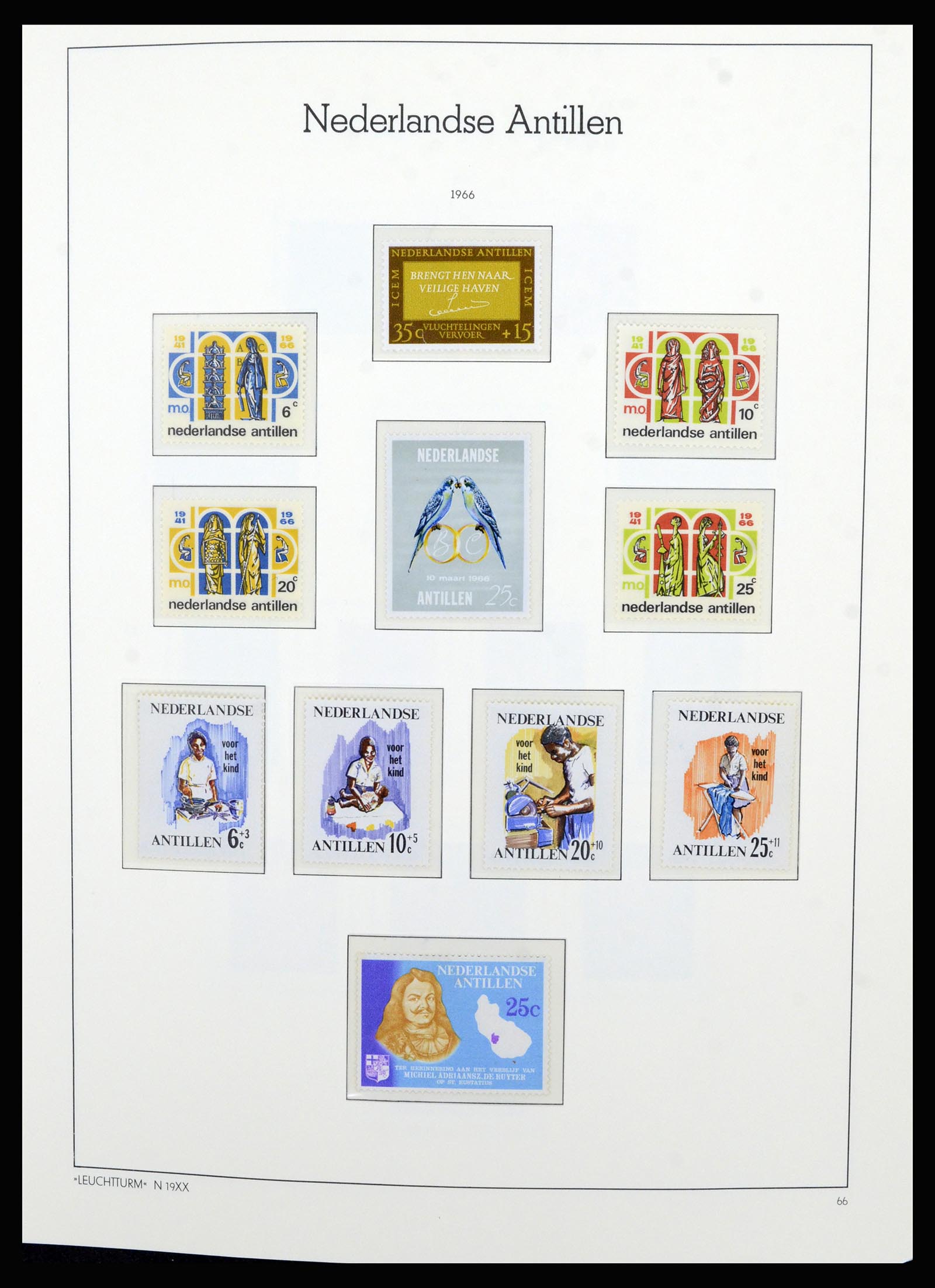 36834 039 - Postzegelverzameling 36834 Curaçao en Nederlandse Antillen 1873-2009.