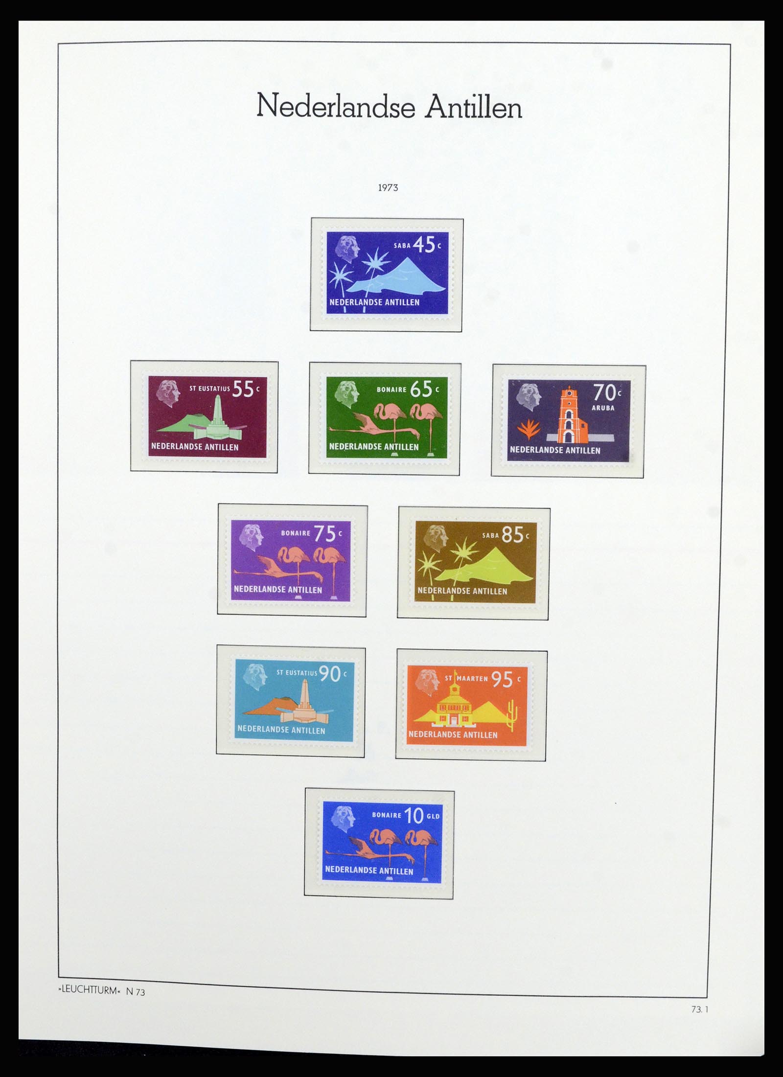 36834 049 - Postzegelverzameling 36834 Curaçao en Nederlandse Antillen 1873-2009.