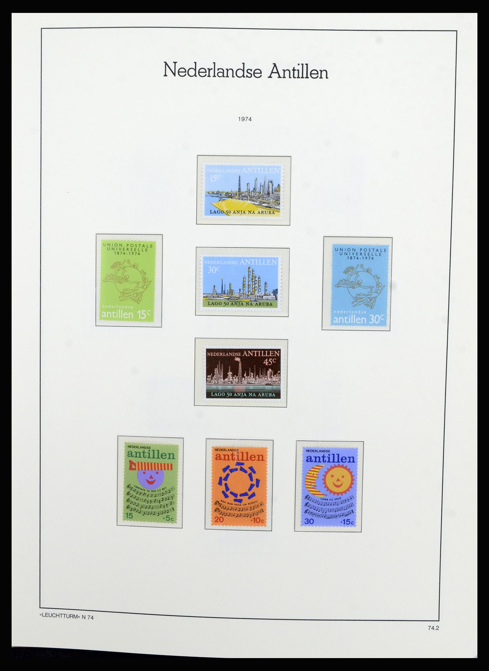 36834 053 - Postzegelverzameling 36834 Curaçao en Nederlandse Antillen 1873-2009.