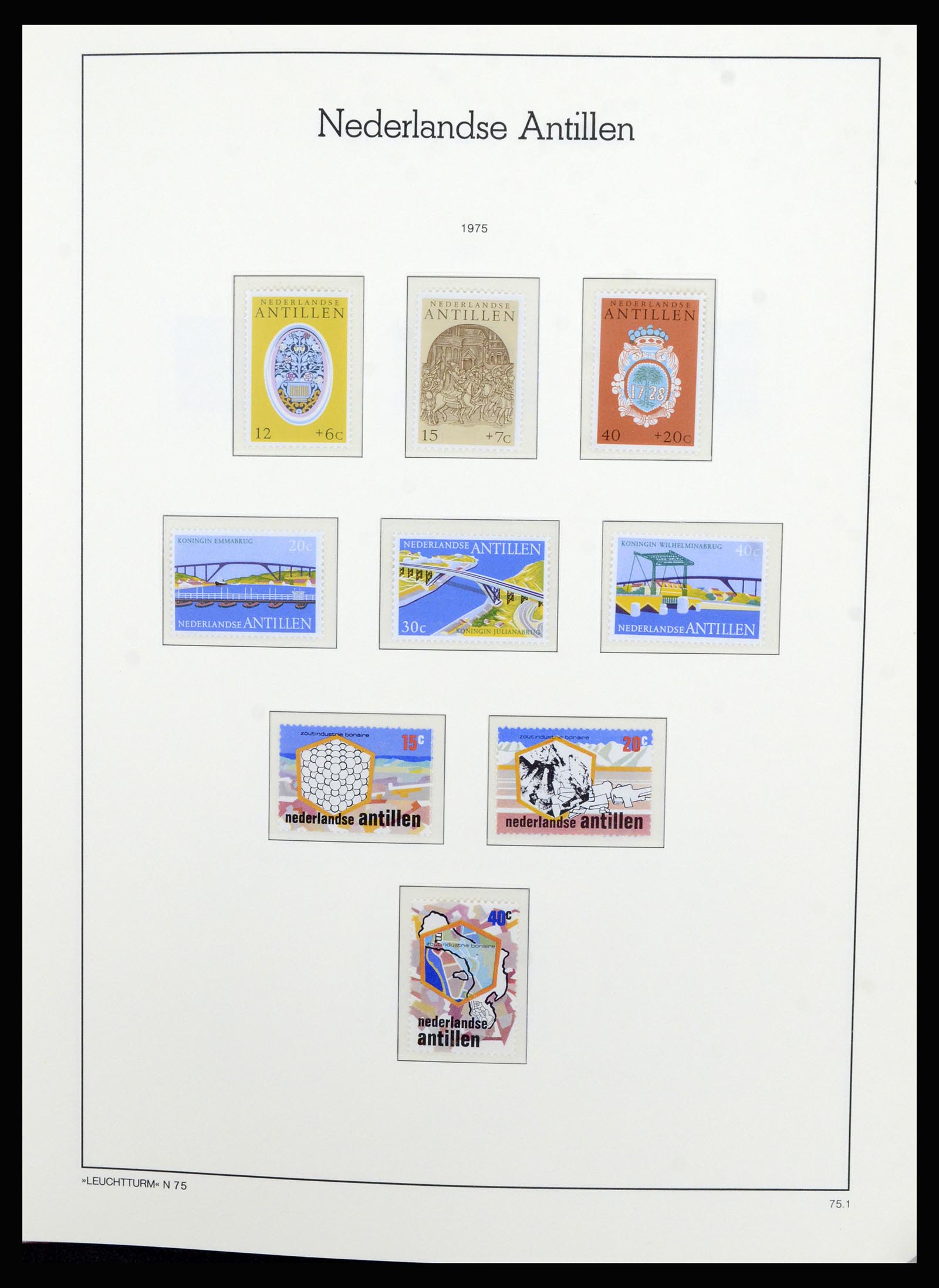 36834 054 - Postzegelverzameling 36834 Curaçao en Nederlandse Antillen 1873-2009.