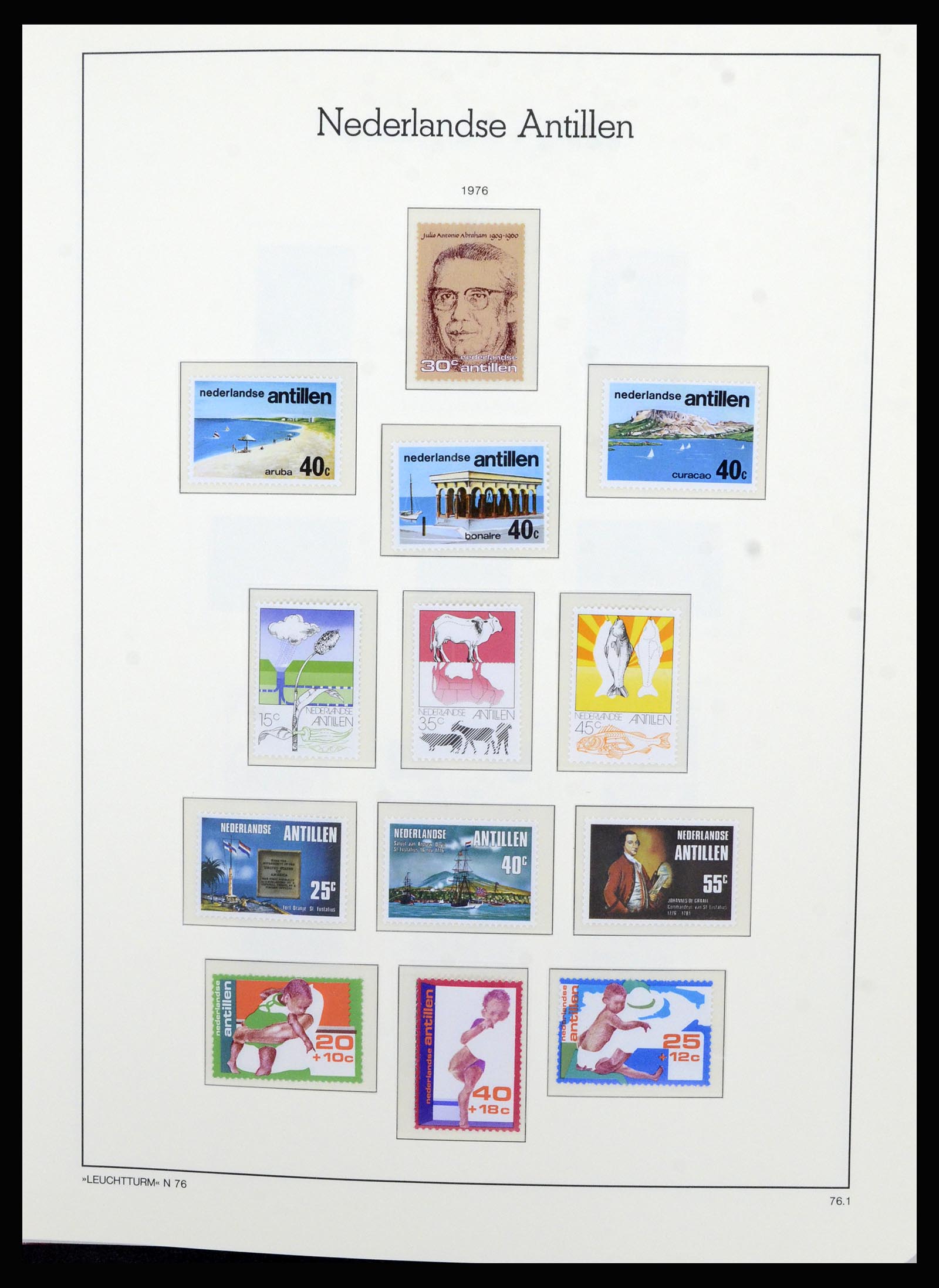 36834 057 - Postzegelverzameling 36834 Curaçao en Nederlandse Antillen 1873-2009.